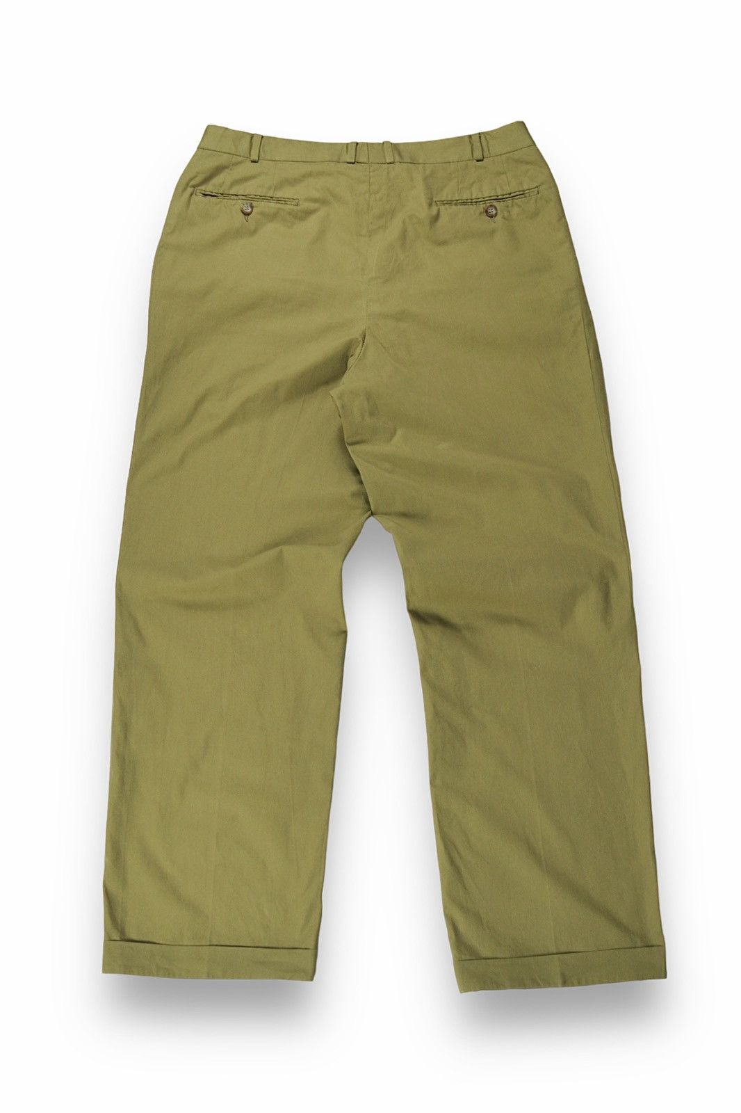 Burberry 90s Vintage Burberry's Relaxed FIt Cotton Trousers Pants Size US 34 / EU 50 - 7 Thumbnail