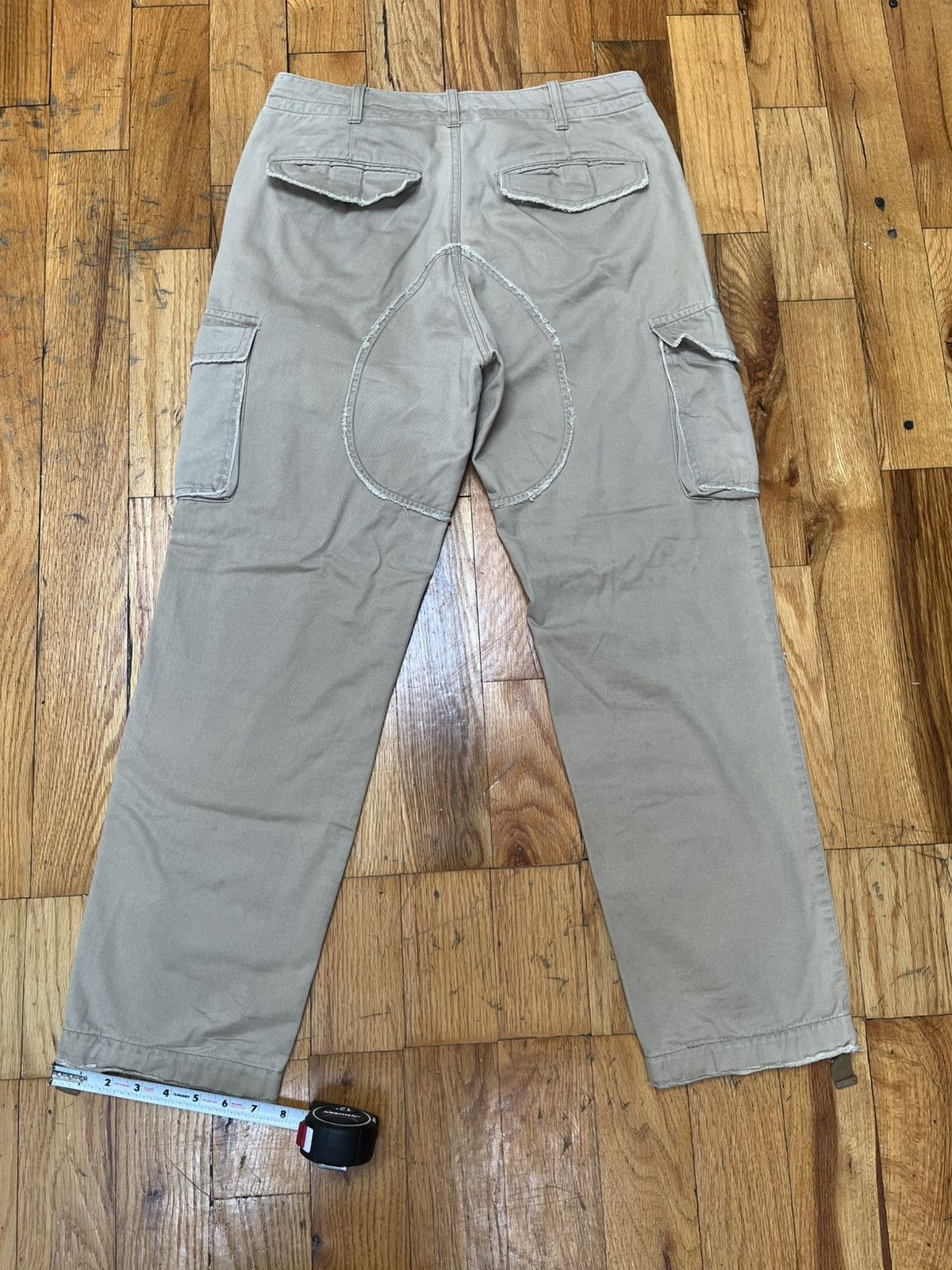 GOODENOUGH GOODENOUGH Khaki Cargo Pants Size US 31 - 2 Thumbnail