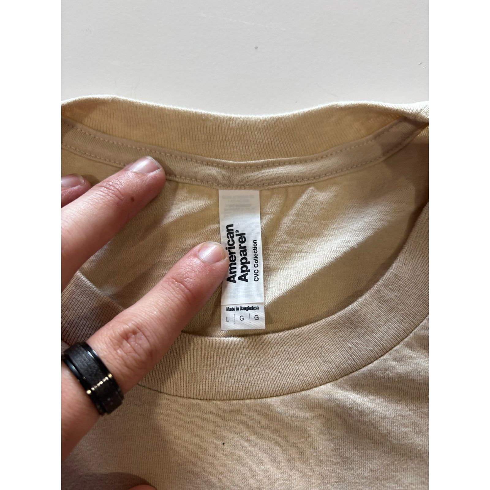 American Apparel Mama Needs Her Happy Pills T-Shirt Size L / US 10 / IT 46 - 3 Thumbnail
