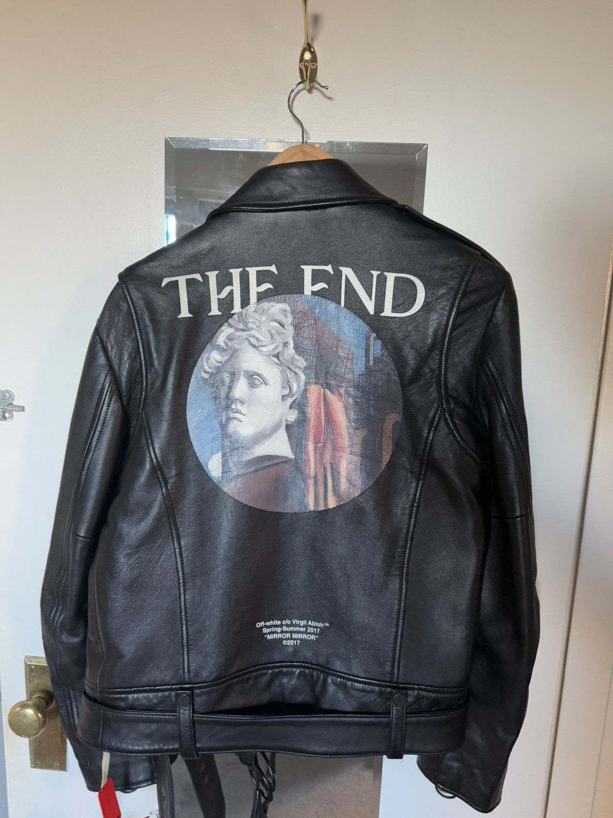 Off-White « The End » de Chirico biker jacket Size US S / EU 44-46 / 1 - 2 Thumbnail