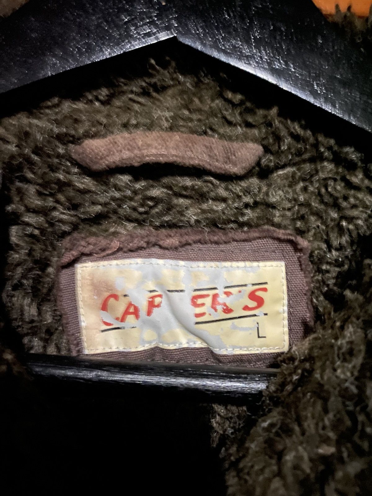 Carter's Vintage Carter’s Brown Corduroy Aviator Jacket Shearling Size US M / EU 48-50 / 2 - 6 Thumbnail