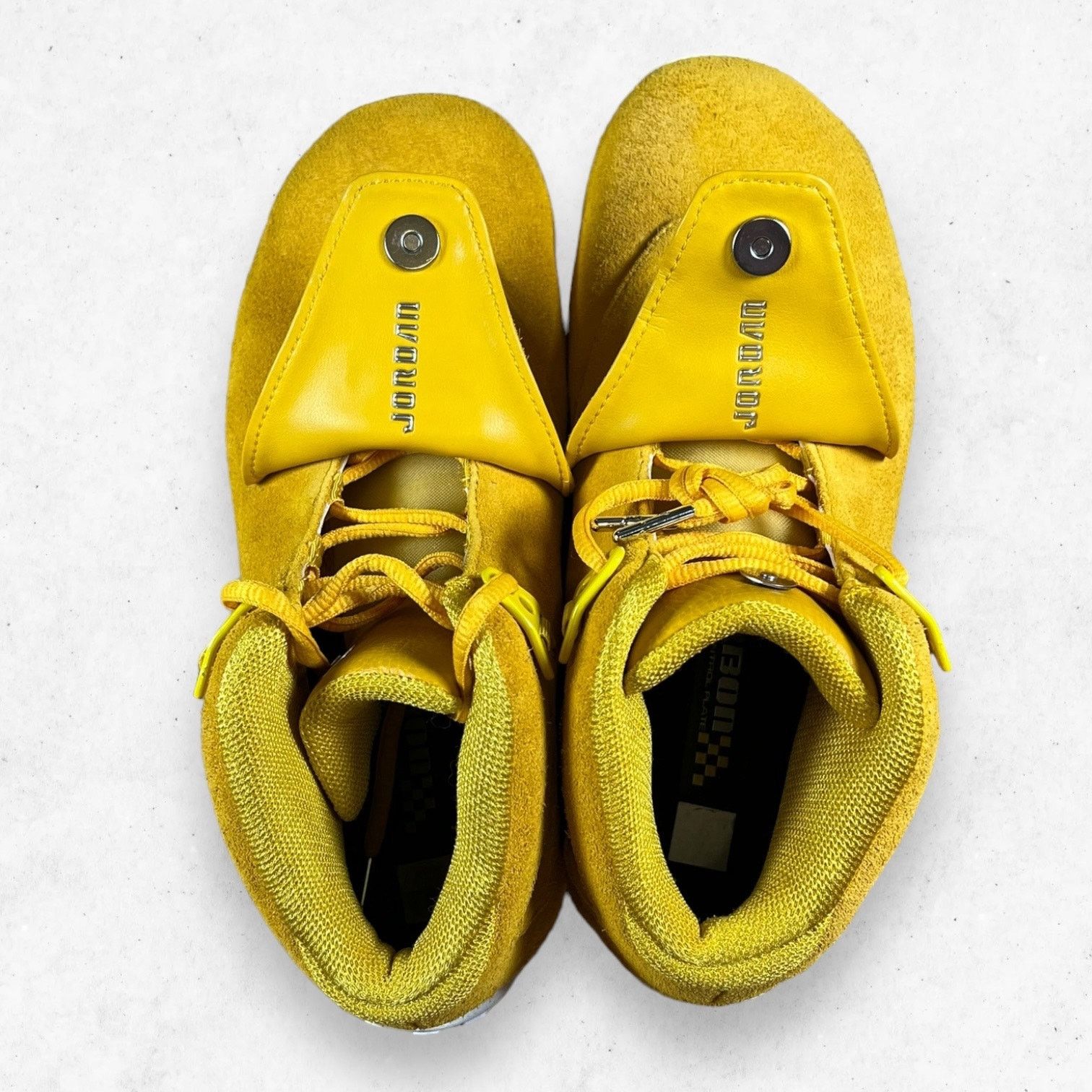 Nike Nike Air Jordan 18 Retro Ochre Yellow Suede Men's 8.5 Size US 8.5 / EU 41-42 - 11 Thumbnail