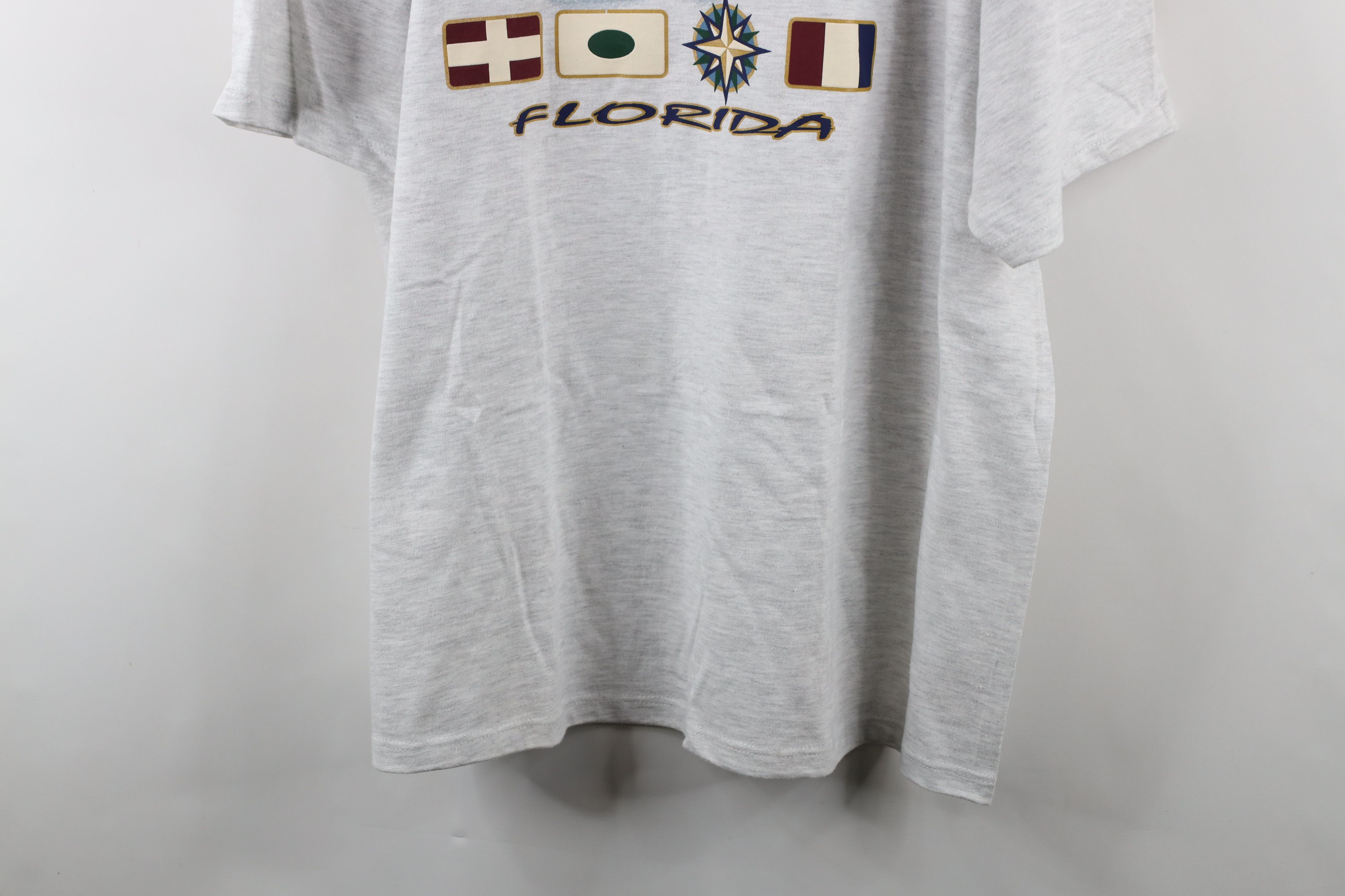Vintage Deadstock Vintage 90s Streetwear Dolphins T-Shirt USA Size US XXL / EU 58 / 5 - 3 Thumbnail