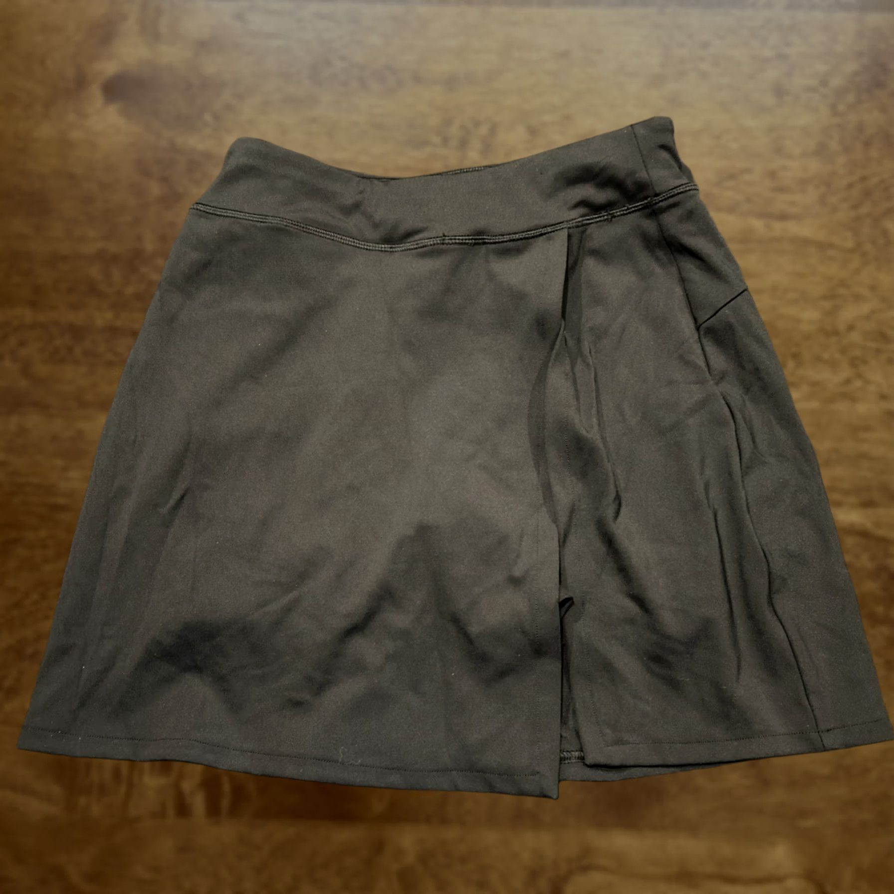 Vintage Womens Calia Black Wrap Skort Skirt Shorts Size XS A22 Size 26" / US 2 / IT 38 - 1 Thumbnail