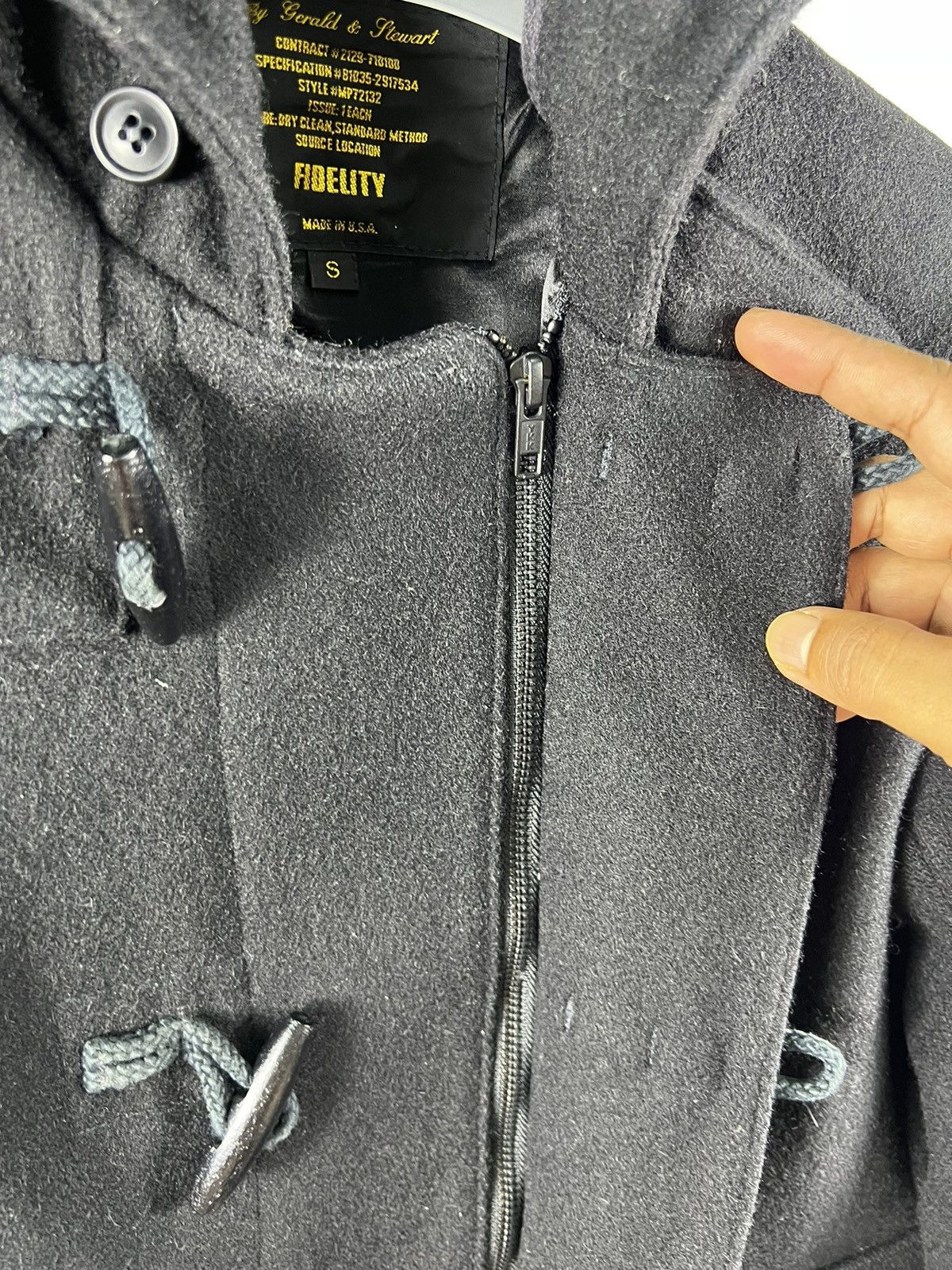 Fidelity 🔥 Fidelity USN gerald & steward duffle coat Size US XS / EU 42 / 0 - 5 Thumbnail