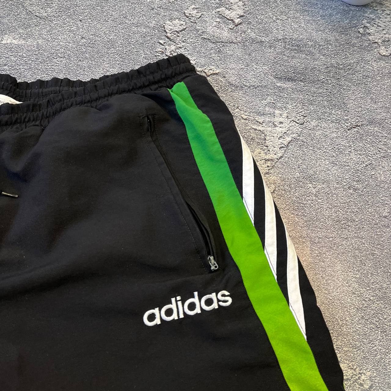 Adidas Vintage 90s Adidas Nylon Windbreaker Track Pants Men's Size US 33 - 20 Thumbnail