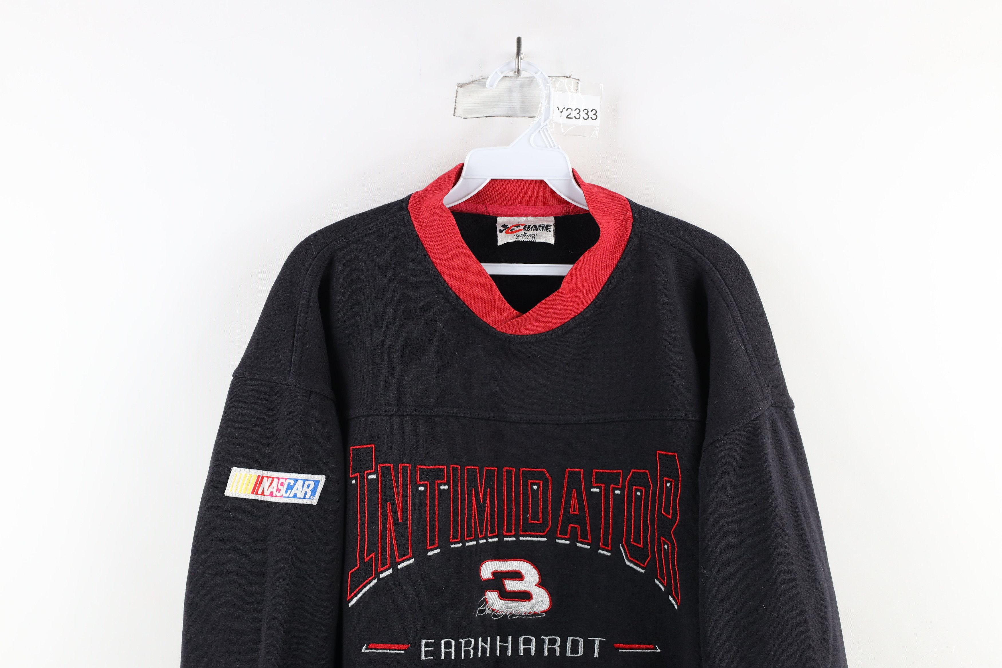 Vintage Vintage 90s Nascar Out Dale Earnhardt Racing Sweatshirt Size US L / EU 52-54 / 3 - 2 Thumbnail