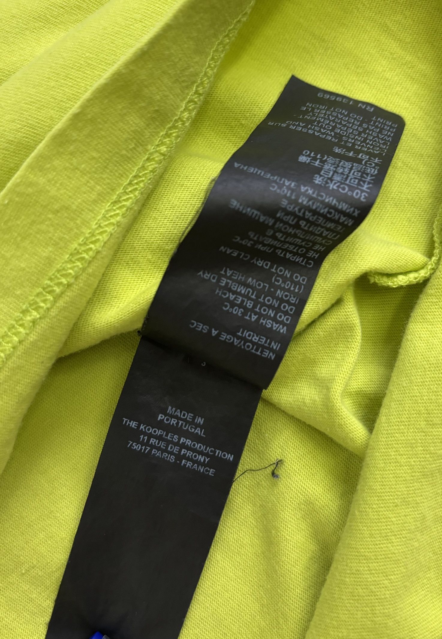 The Kooples The Kooples Lemon T-Shirt Medium Size US M / EU 48-50 / 2 - 15 Thumbnail