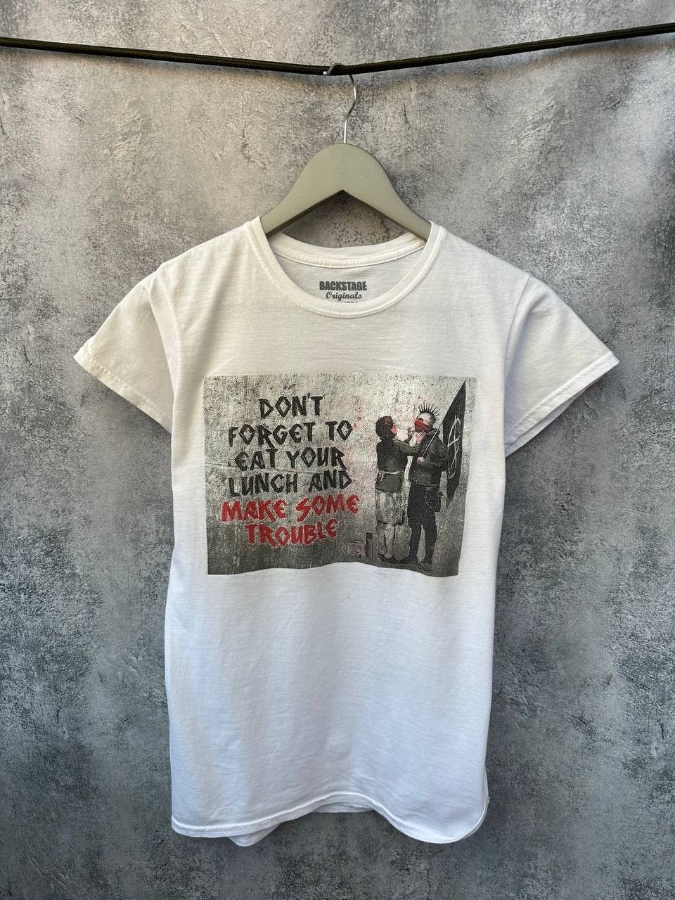Other Punk Mom Rare BackStage T-Shirt "Make Some Trouble" Size US S / EU 44-46 / 1 - 1 Thumbnail