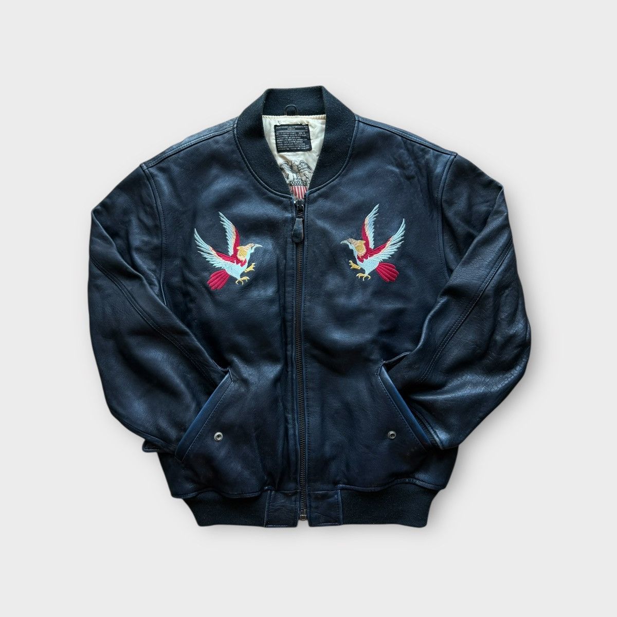 Avirex Vintage Avirex leather bomber Size US L / EU 52-54 / 3 - 1 Thumbnail