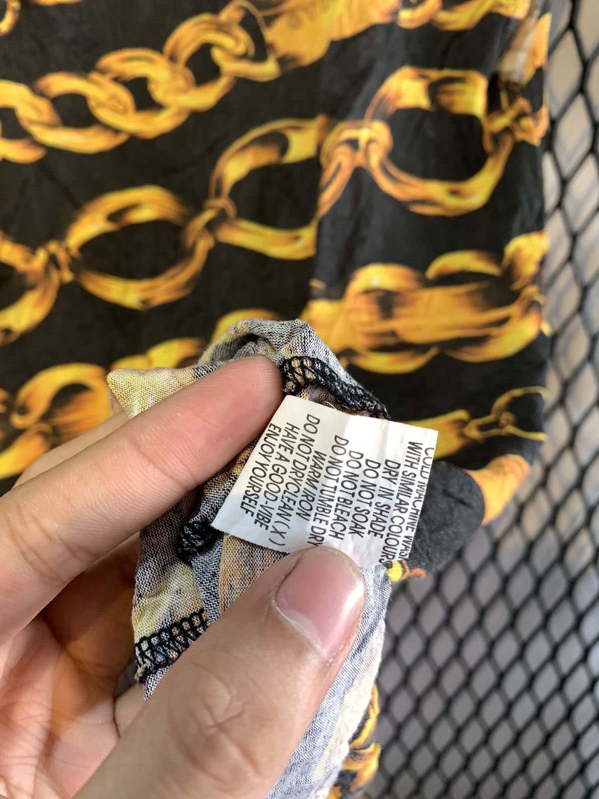 Stussy Stussy gold chain design sleveless Size US M / EU 48-50 / 2 - 8 Thumbnail