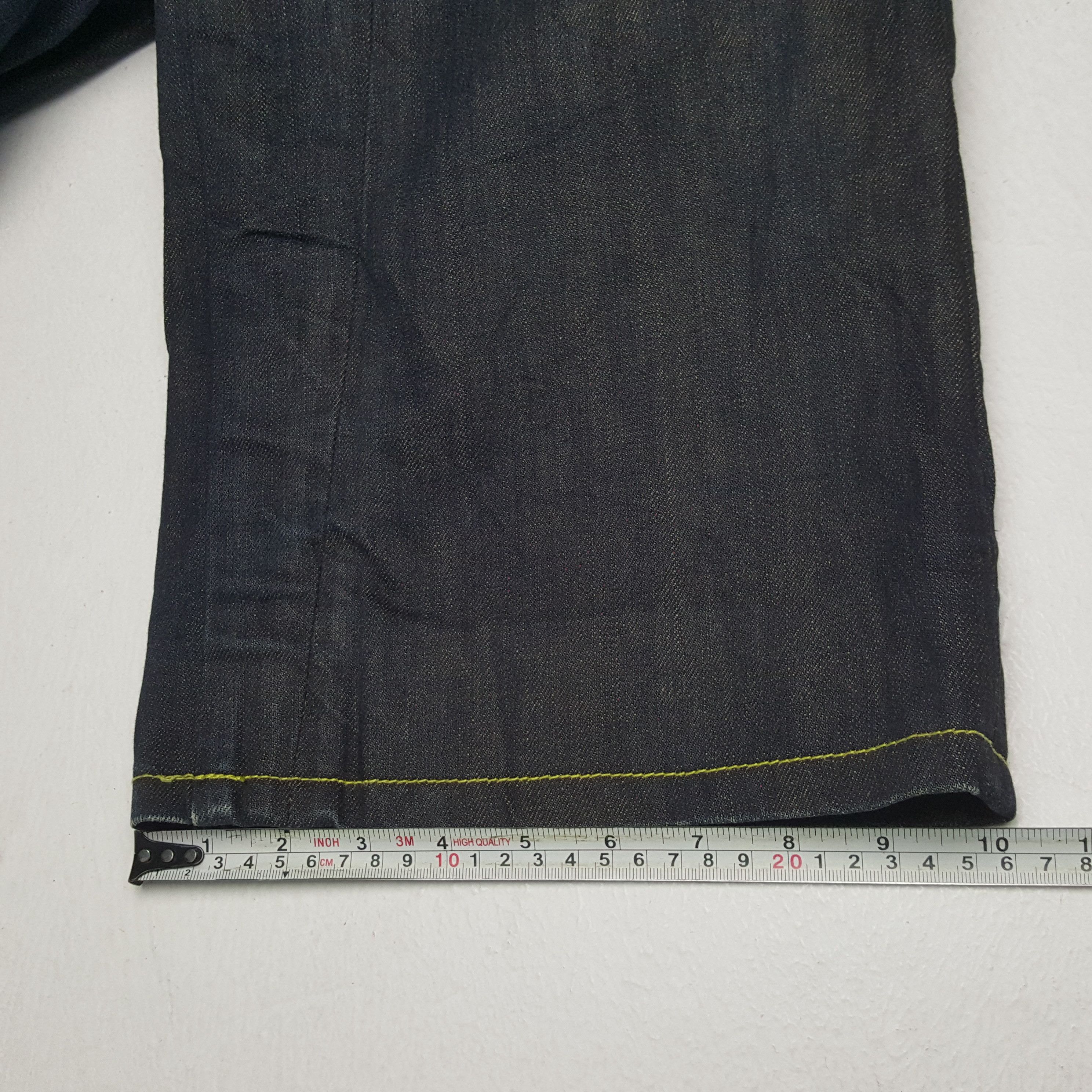 Christian Audigier × Ed Hardy × Vintage ED HARDY Fashion Designer Brand Snake Design Jeans Size US 38 / EU 54 - 11 Thumbnail