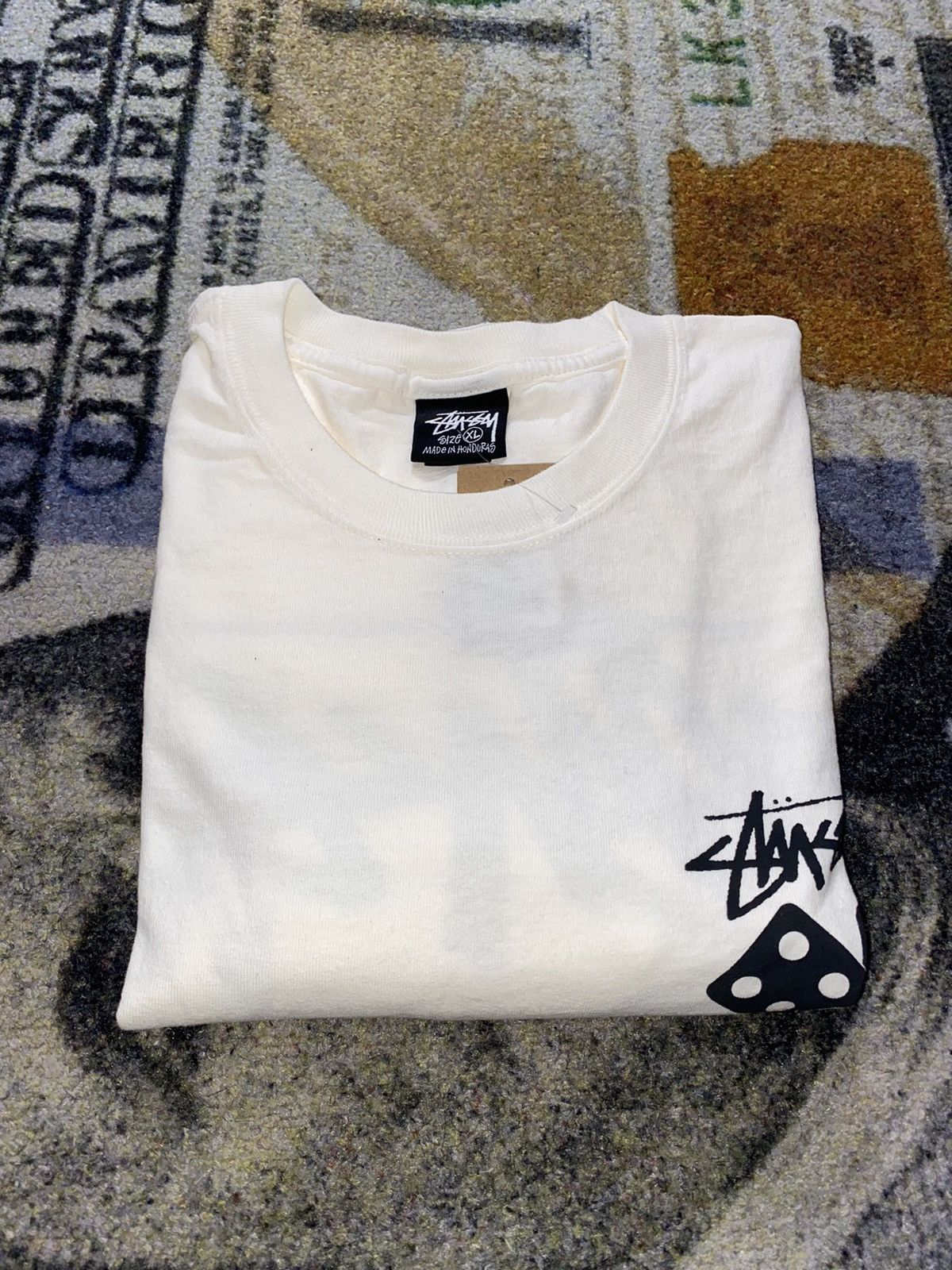 Stussy Stussy New York Dice Tee Size US XL / EU 56 / 4 - 2 Thumbnail
