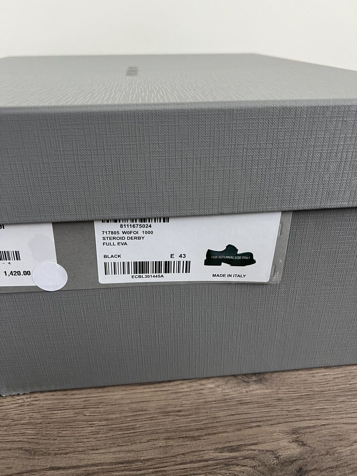 Balenciaga Balenciaga Steroid Derby Black 43 Size US 10 / EU 43 - 14 Thumbnail