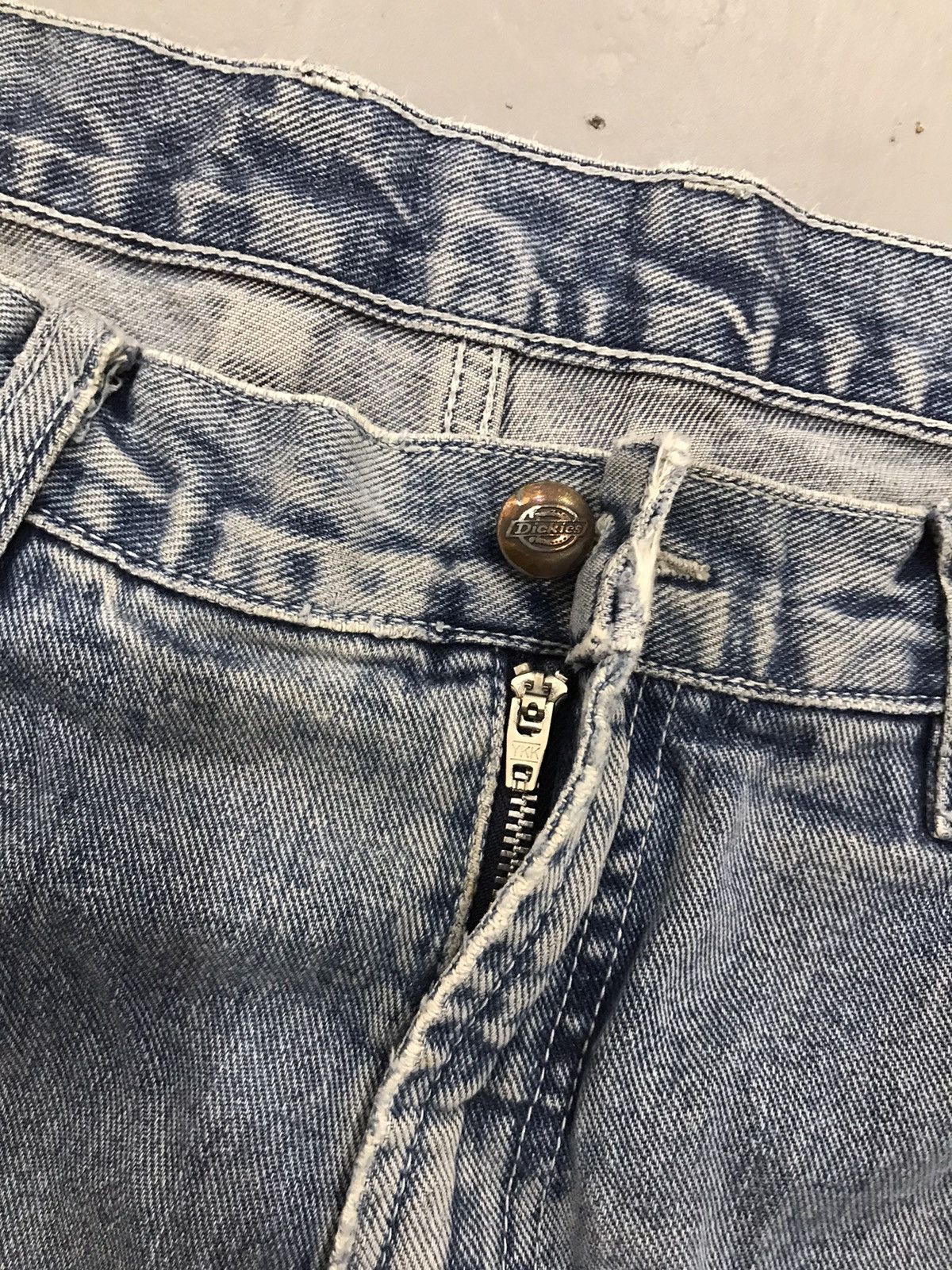 Dickies × Vintage Vintage dickies SpellOut embroidered denim Size US 34 / EU 50 - 6 Thumbnail