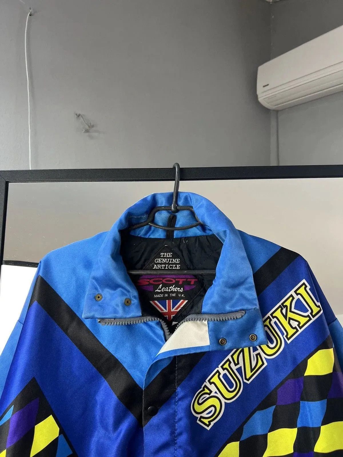 Formula 1 racing vintage jacket Suzuki ,racing bombers Y2K streetwear Size US XL / EU 56 / 4 - 9 Thumbnail