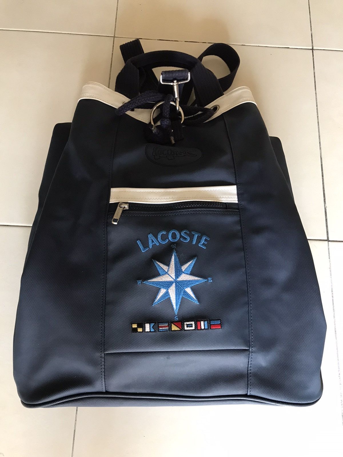 Lacoste × Vintage Lacoste Sailing Gear Bag Size ONE SIZE - 5 Thumbnail