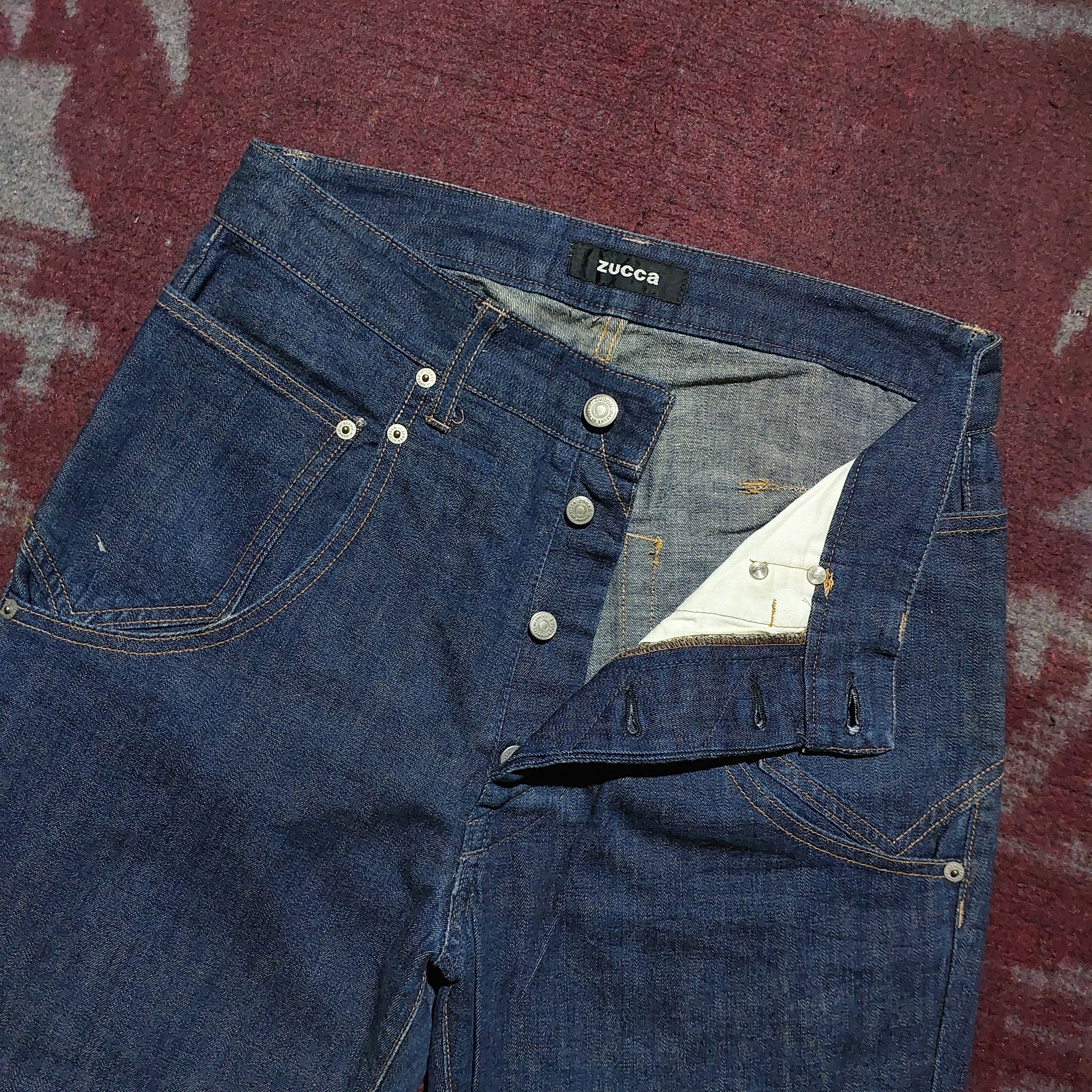 Zucca Zucca japanese indigo blue jeans Size US 30 / EU 46 - 7 Thumbnail