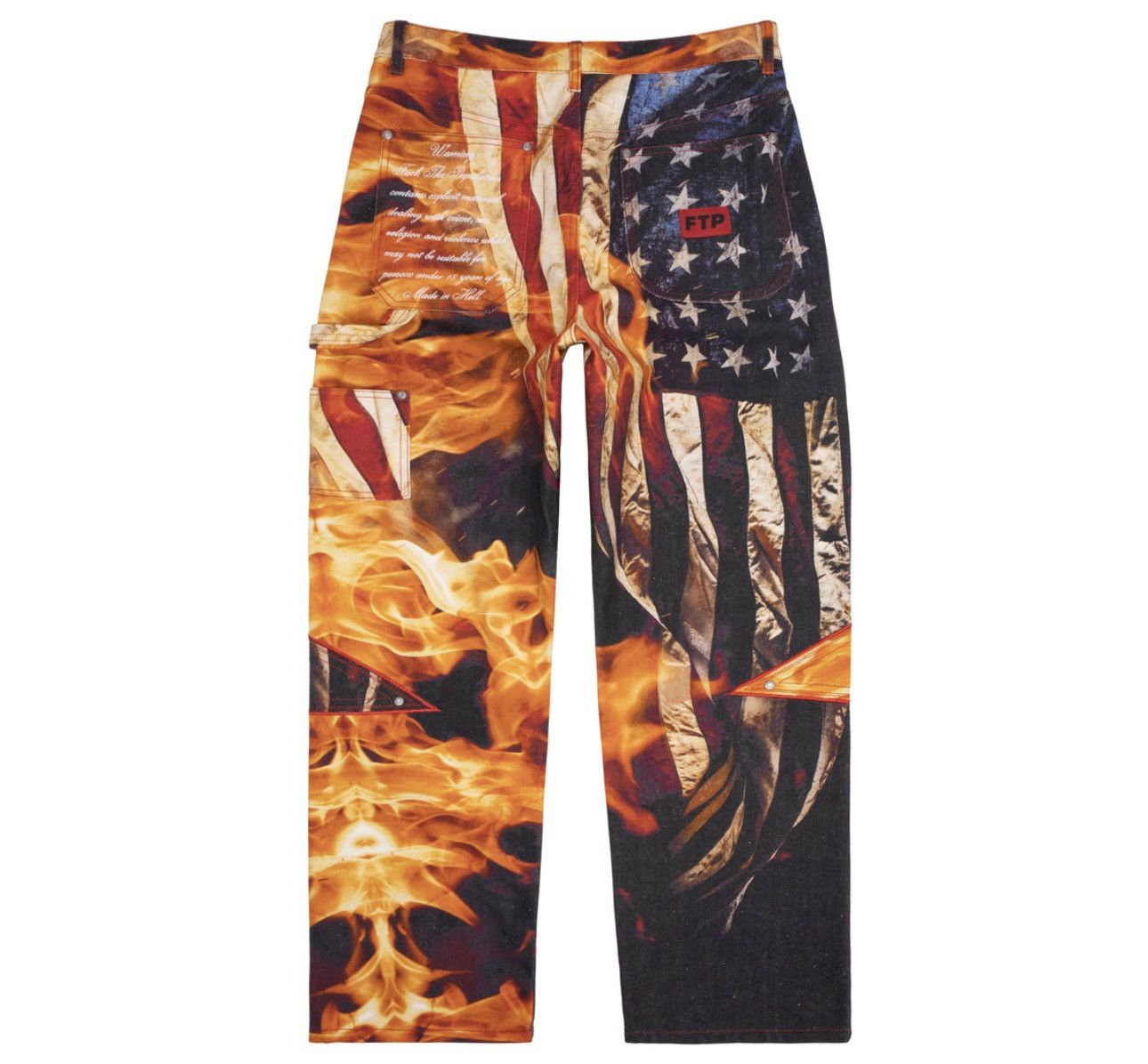 パンツ FTP Heaven Or Hell Chino Pant 34 FTP Pentagram Work Pant FTP Heaven Or Hell Chino Pant 34