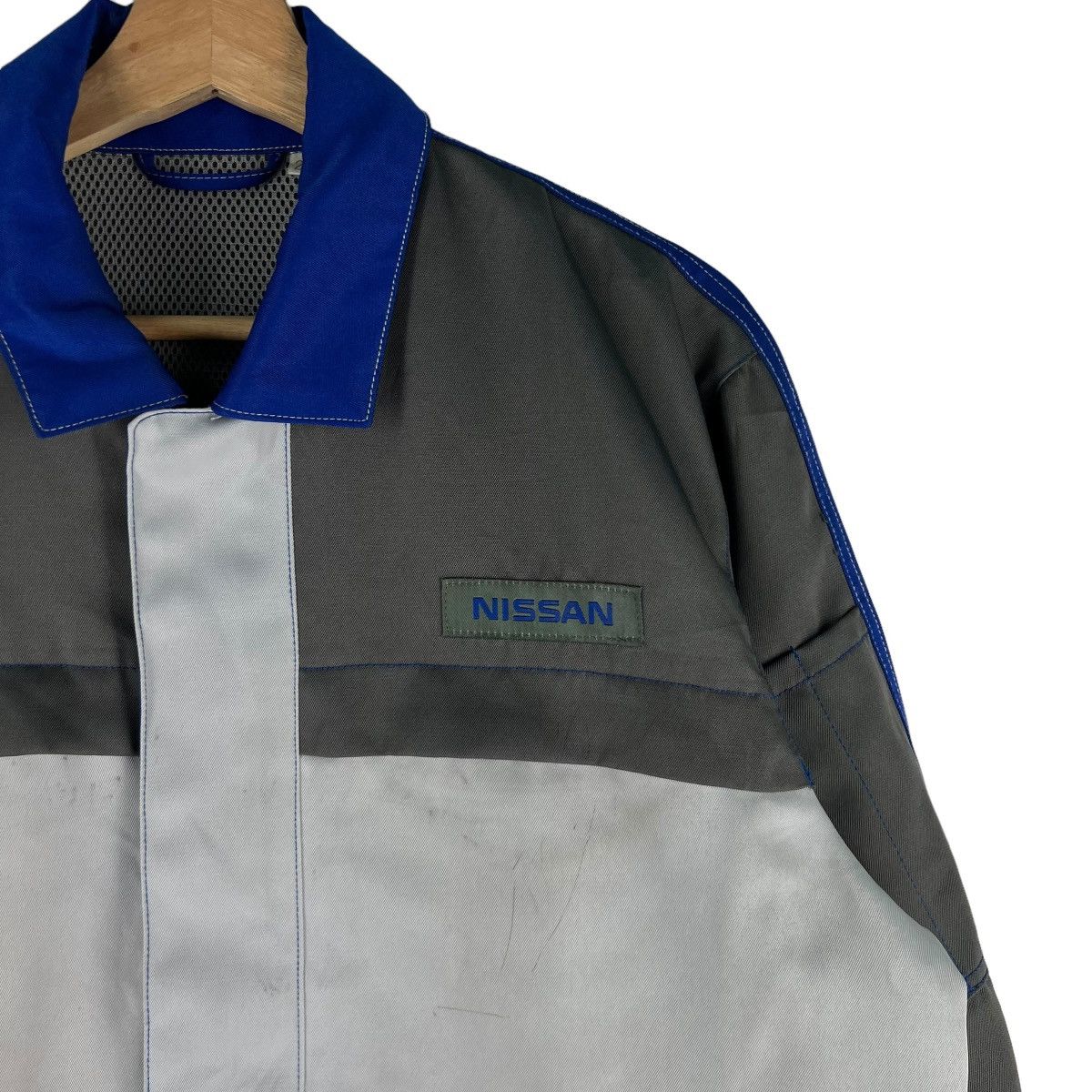 Japanese Brand × Vintage 🔥VINTAGE RACING WORK JACKET BOMBER DESIGN NISSAN BIG LOGO Size US L / EU 52-54 / 3 - 5 Thumbnail