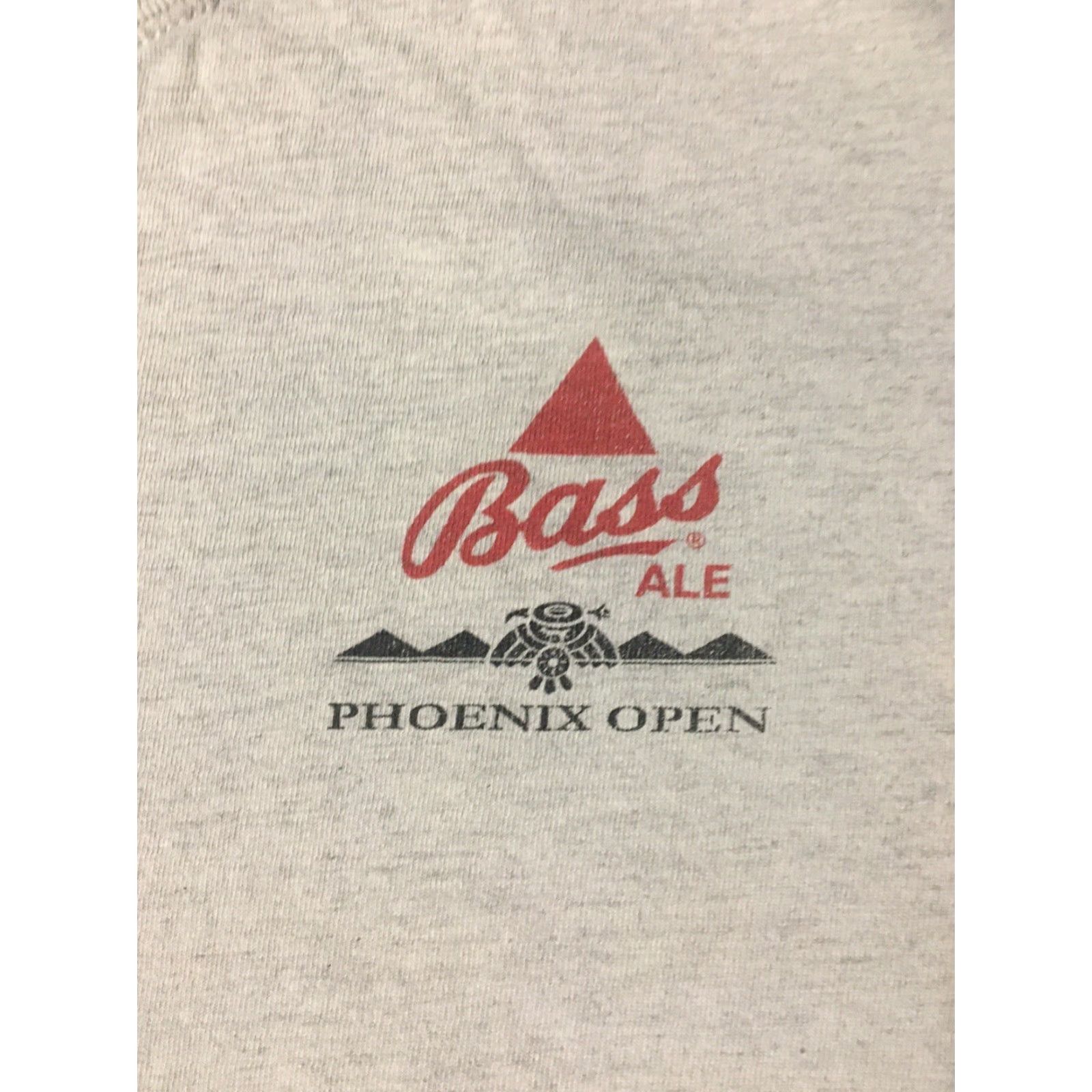 Gildan VINTAGE Bass Ale Phoenix Open Shirt XL Golf Distressed Grunge 90s USA Men T-Shirt Size US XL / EU 56 / 4 - 4 Thumbnail