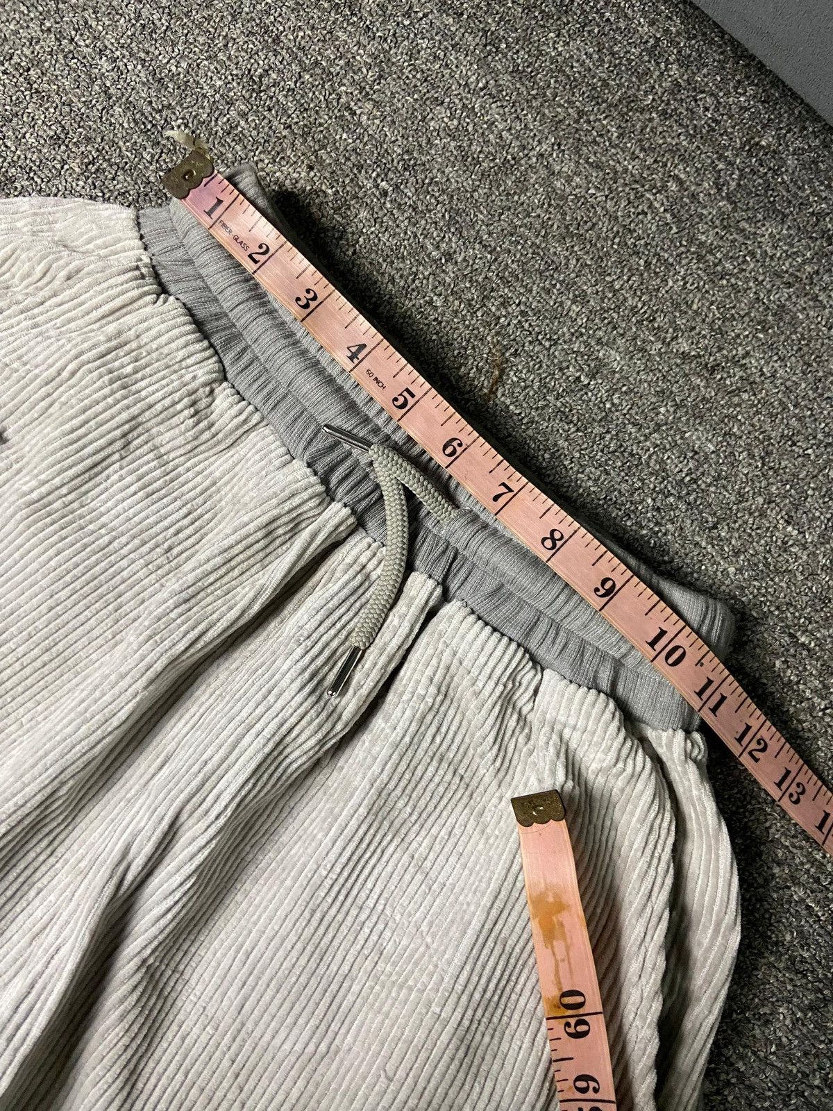 Japanese Brand DARICH Brand Corduroy + Fuzzy Sweatpants (161) Size 22" - 4 Thumbnail