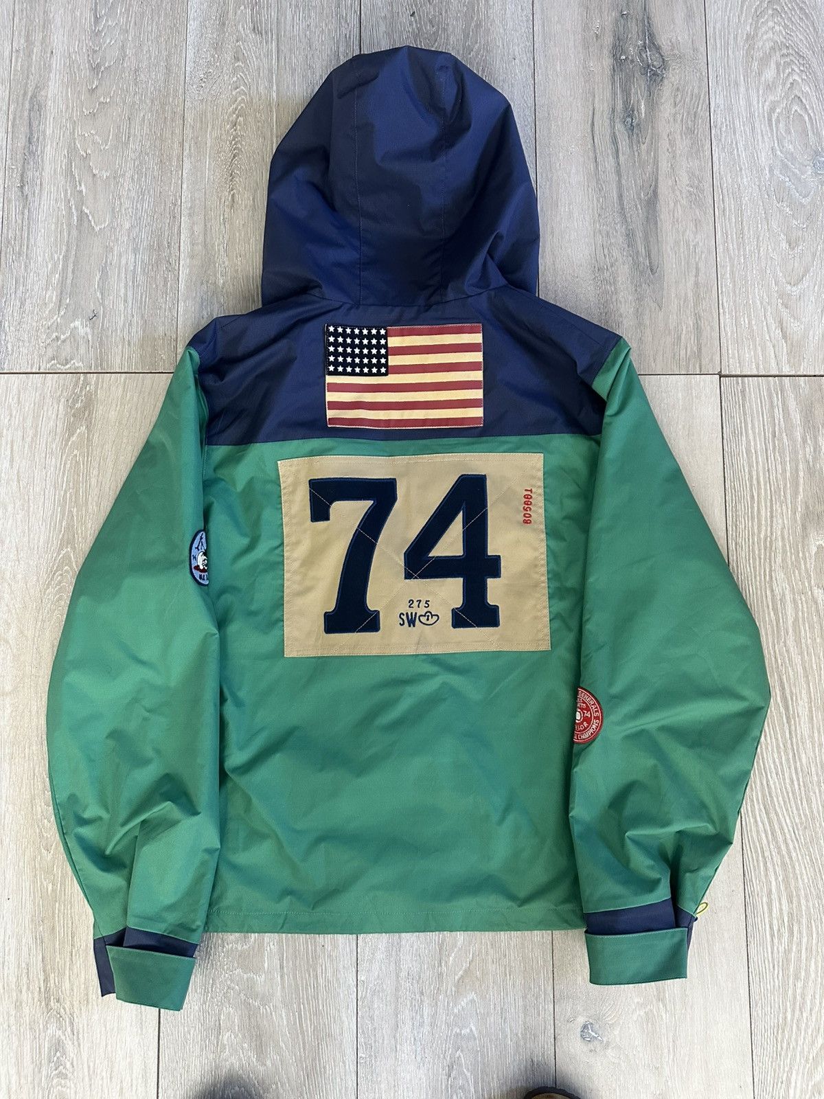 74 Is War 74 is War Rugby Raincoat Size US M / EU 48-50 / 2 - 2 Thumbnail