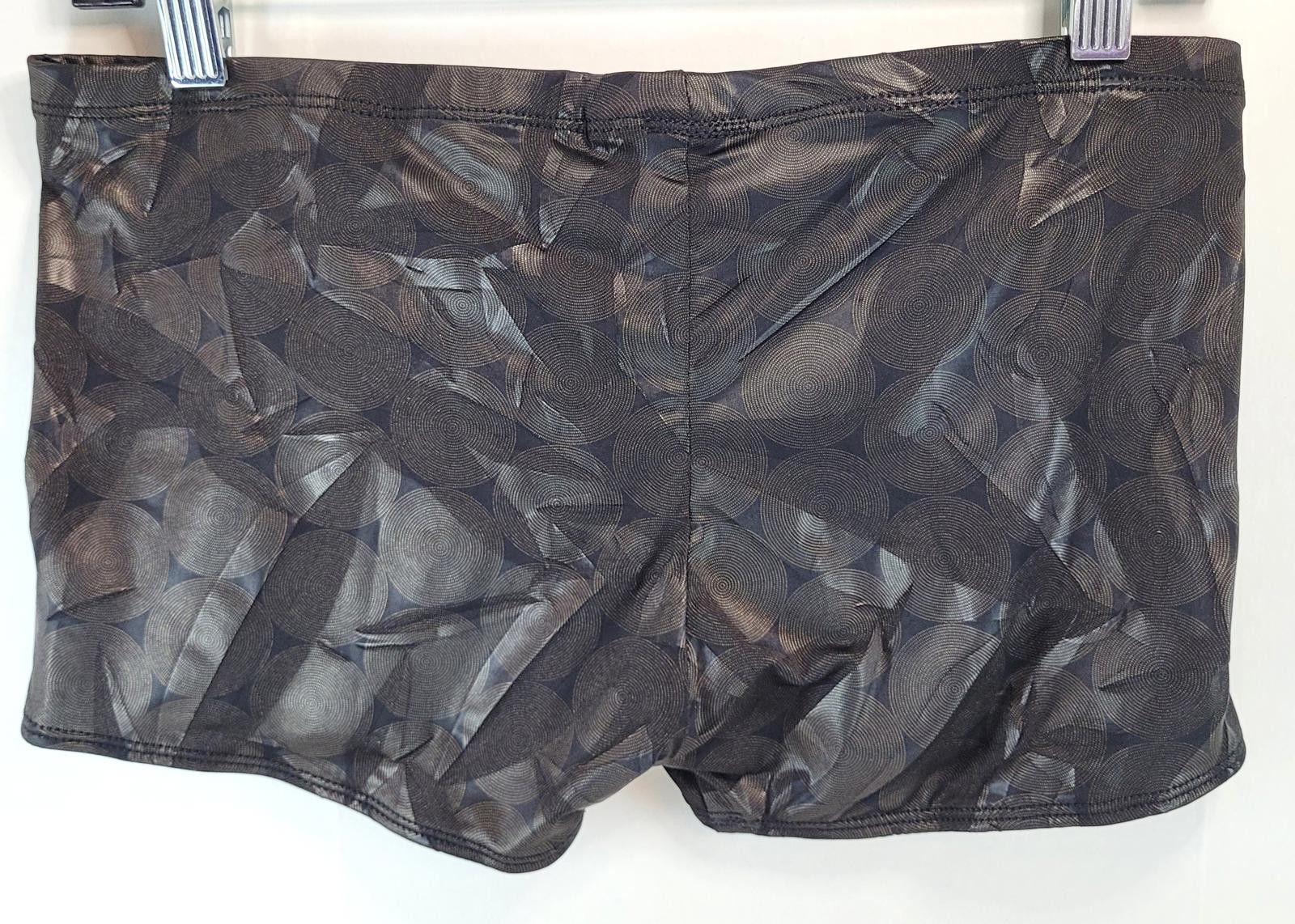 Other MALE POWER Men’s Med 30" Metallic Boxer Trunks Black – NEW Size 30 - 2 Thumbnail