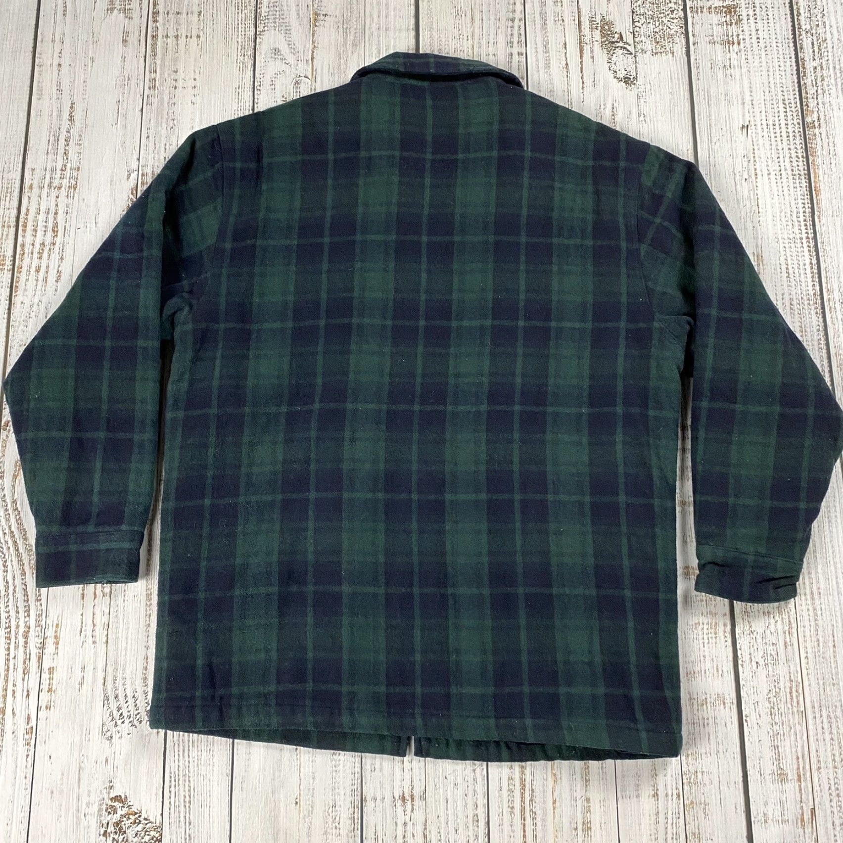 Geoffrey Beene VINTAGE Geoffrey Beene MENS WOOL CRUISER JACKET POCKETED ZIP FRONT FLANNEL M Size US M / EU 48-50 / 2 - 7 Thumbnail
