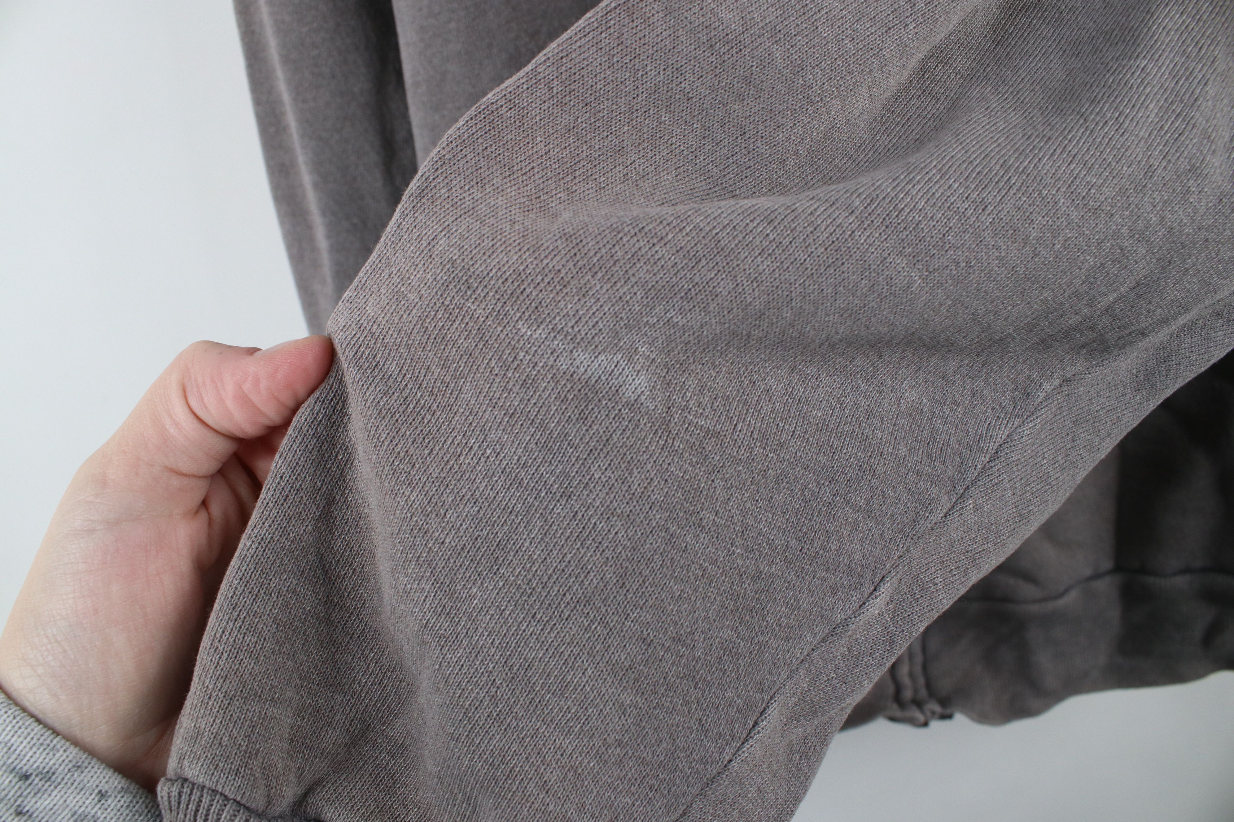 Vintage Vintage 80s 90s Streetwear Faded Full Zip Hoodie Gray USA Size US XL / EU 56 / 4 - 8 Thumbnail