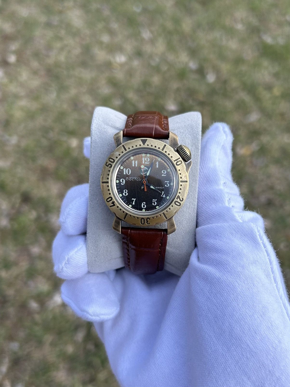 Vintage Vintage Watch Vostok Mechanical Authentic 1980s Size ONE SIZE - 1 Thumbnail