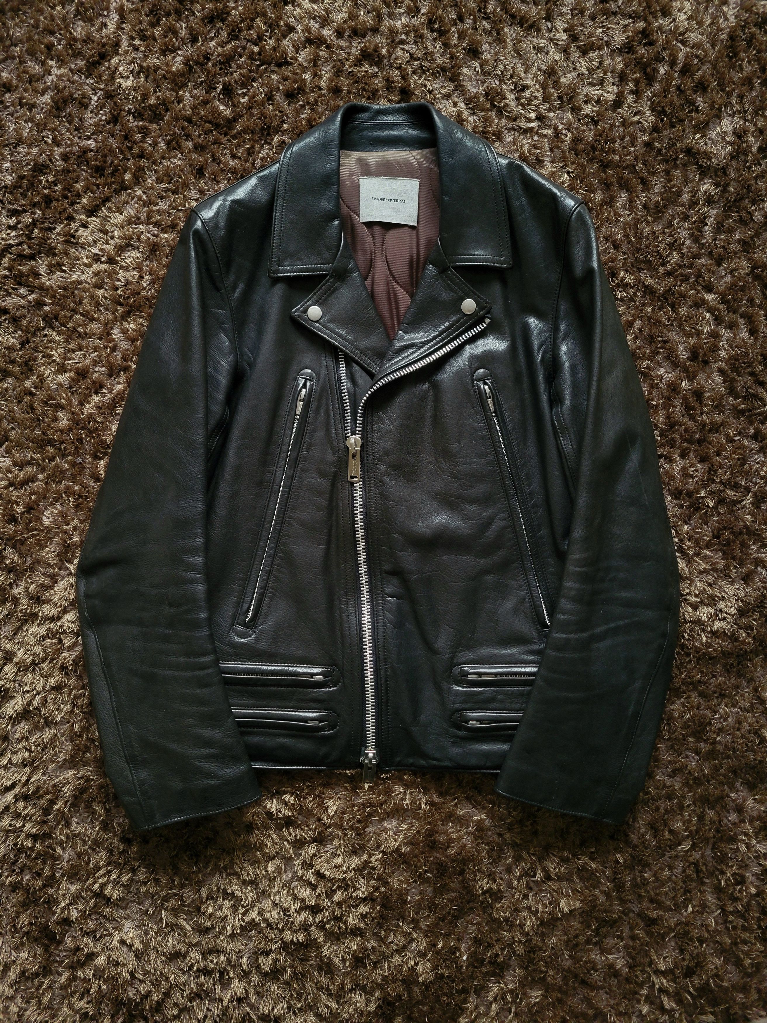 Undercover AW13 leather rider jacket Size US M / EU 48-50 / 2 - 3 Thumbnail