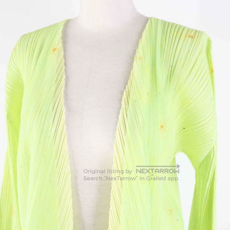 Issey Miyake Issey Miyake Green Coat Size M / US 6-8 / IT 42-44 - 4 Thumbnail