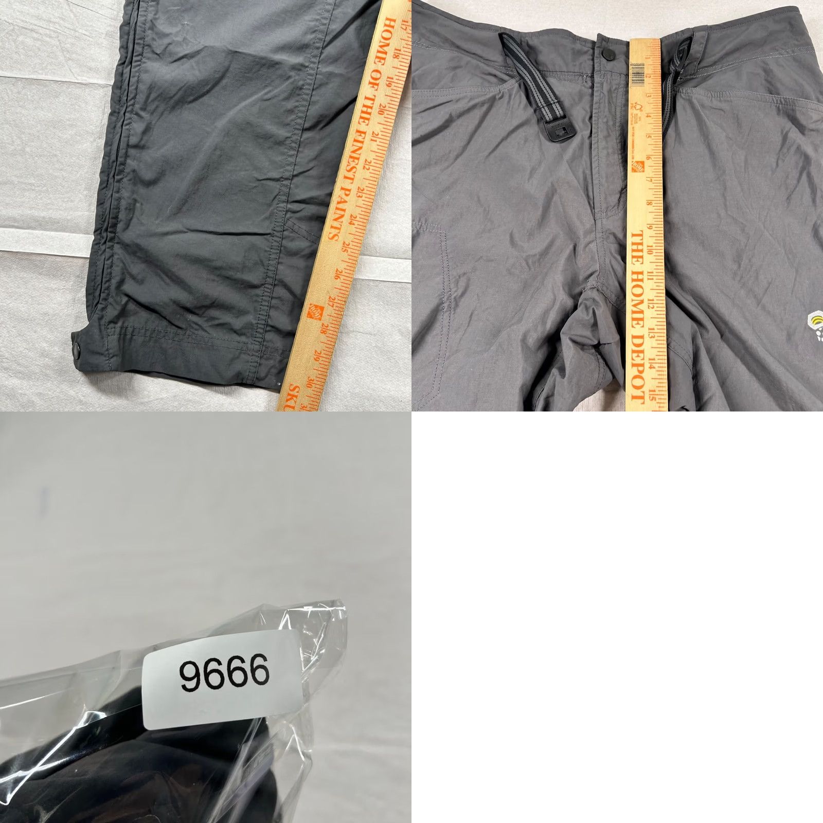 Mountain Hardwear VINTAGE Mountain Hard Wear Pants Mens XL Convertible Zip Off Legs Cargo Belted Hiking Size US 36 / EU 52 - 8 Thumbnail