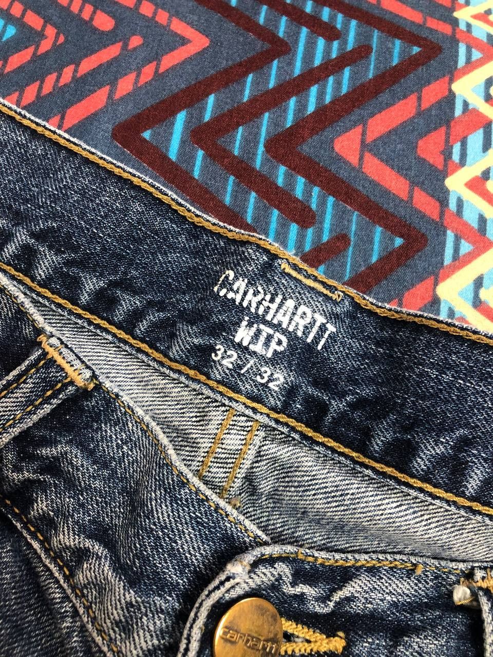 Carhartt Y2K Carhartt WIP logo oakland pant jeans vintage Size US 32 / EU 48 - 2 Thumbnail
