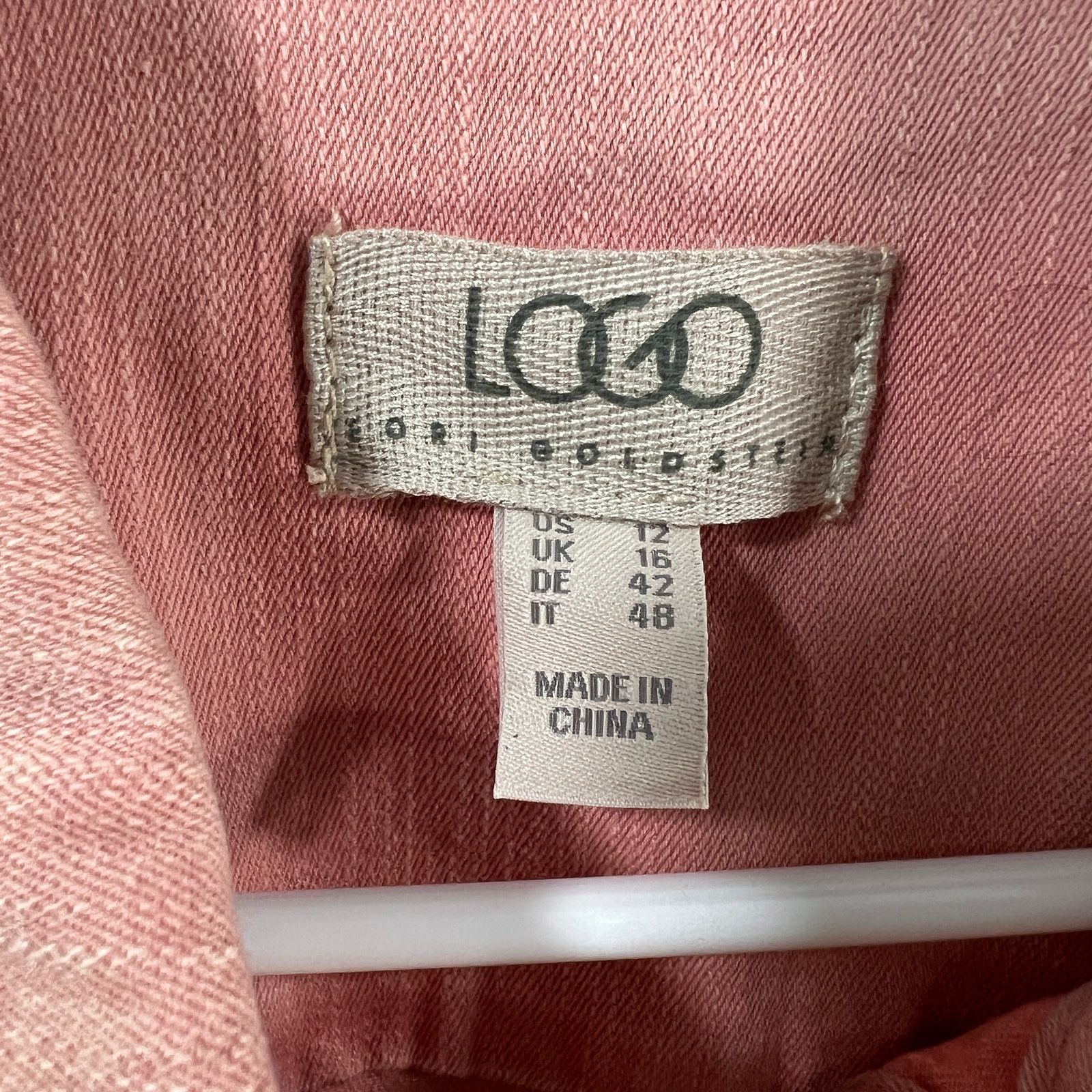 Other LOGO by Lori Goldstein Jeans Jacket Womens Size XL / US 12-14 / IT 48-50 - 3 Thumbnail