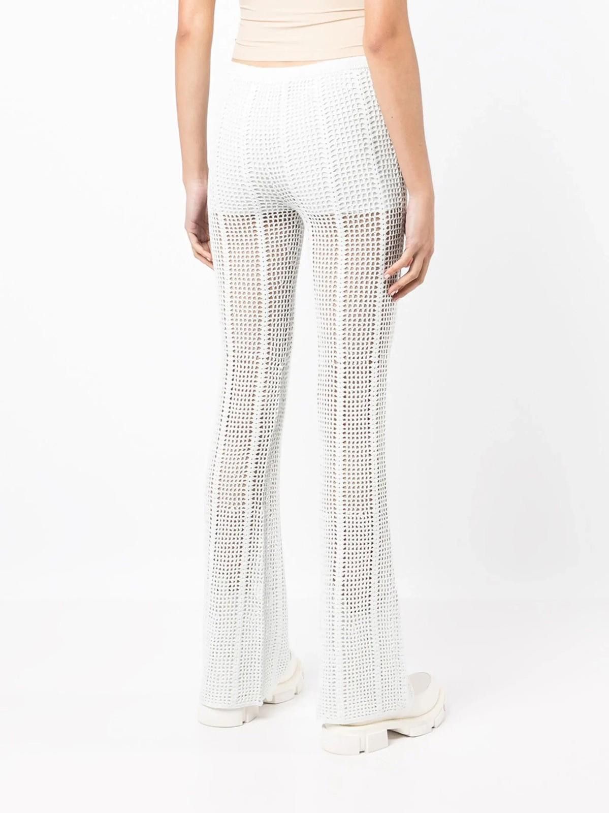 Dion Lee New dion lee knit pinnacle crochet pant blue small 8 40 s Size 28" / US 6 / IT 42 - 1 Thumbnail