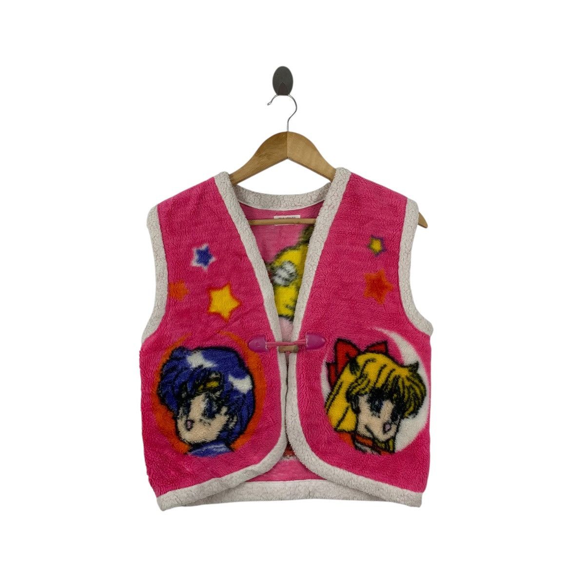 Anime Vintage ANIME SAILOR MOON Pretty Guardian Fleece Vest Jacket Size US S / EU 44-46 / 1 - 3 Thumbnail