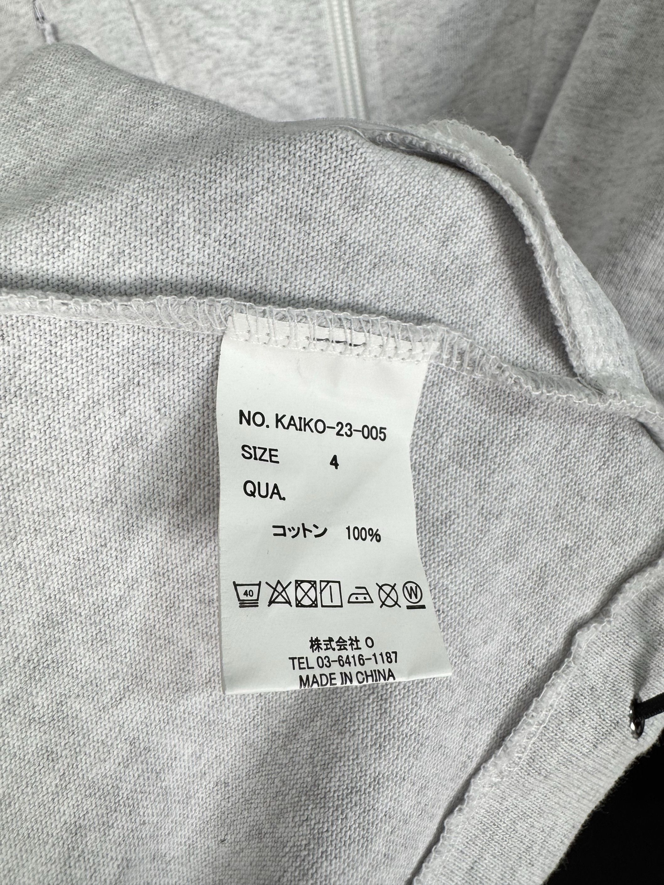 Japanese Brand UNWORN* KAIKO SAVE #1 "ASH GRAY" JACKET Size US XL / EU 56 / 4 - 7 Thumbnail