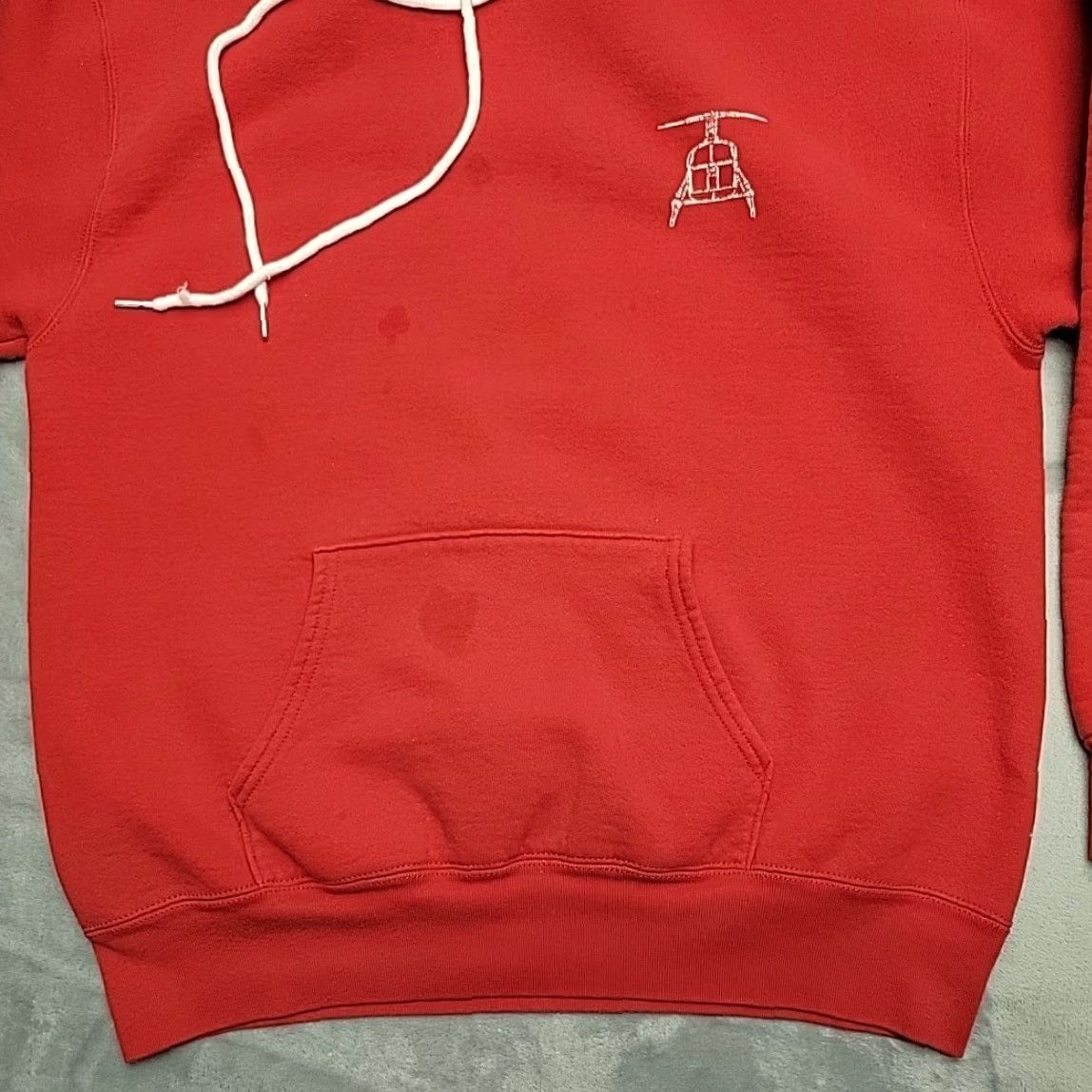 Vintage VINTAGE Wildland Fire Fighter Hoodie Mens M Red Sweatshirt Yellowstone Helitack SAR Shirt Mens M Red Graphic Print Logo Size US M / EU 48-50 / 2 - 2 Thumbnail