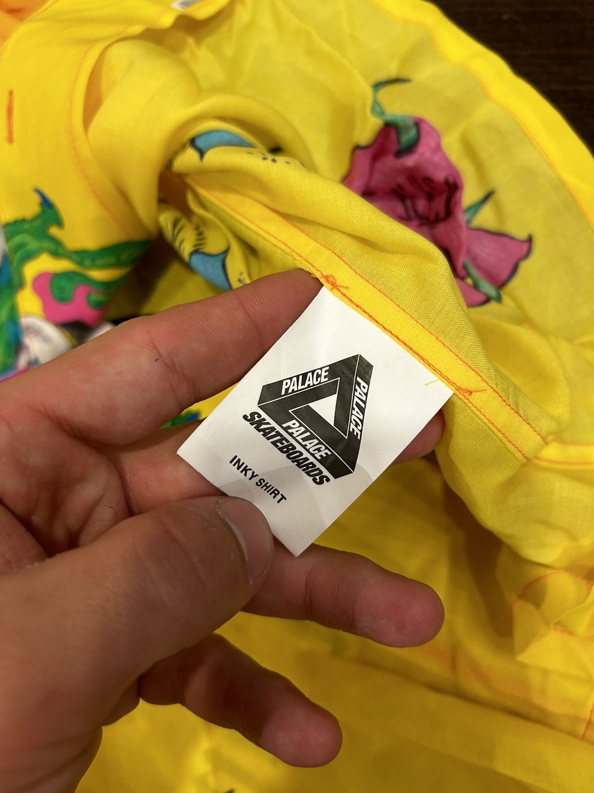 Palace Palace Inky Button Up Shirt Size US XL / EU 56 / 4 - 4 Thumbnail