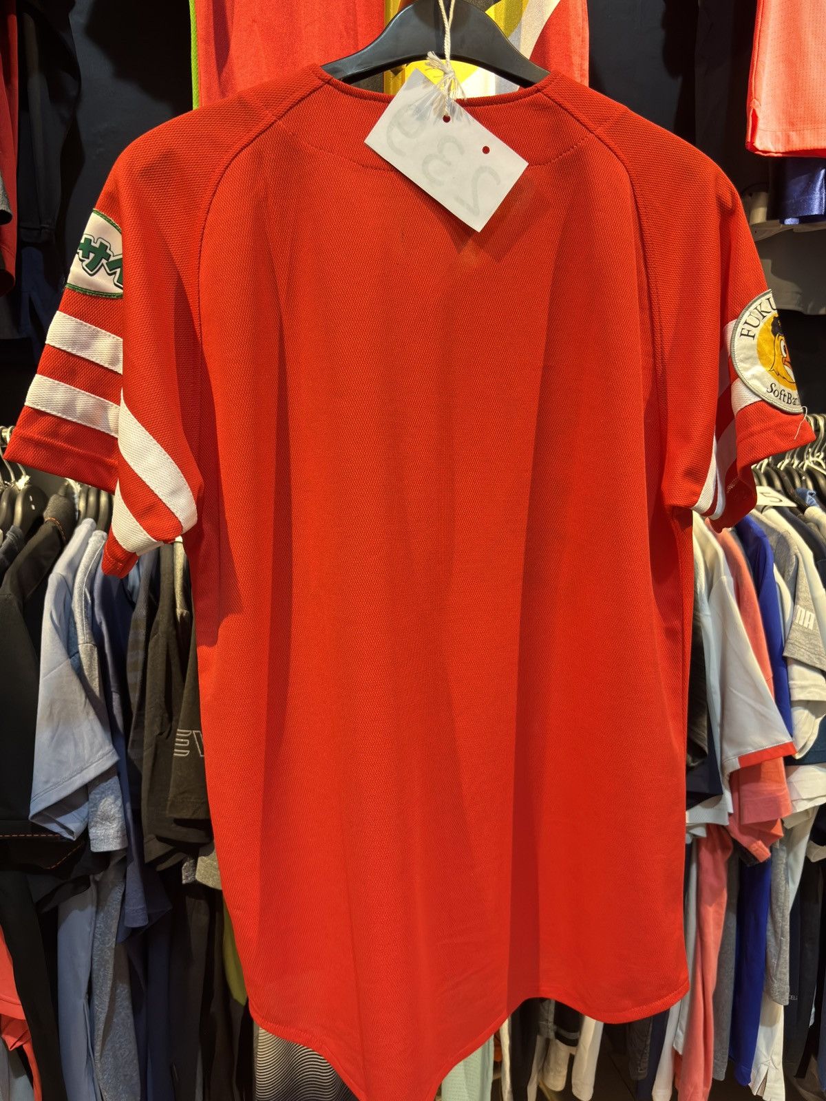Other Softbank Hawk Baseball Jersey Red Size US L / EU 52-54 / 3 - 4 Thumbnail