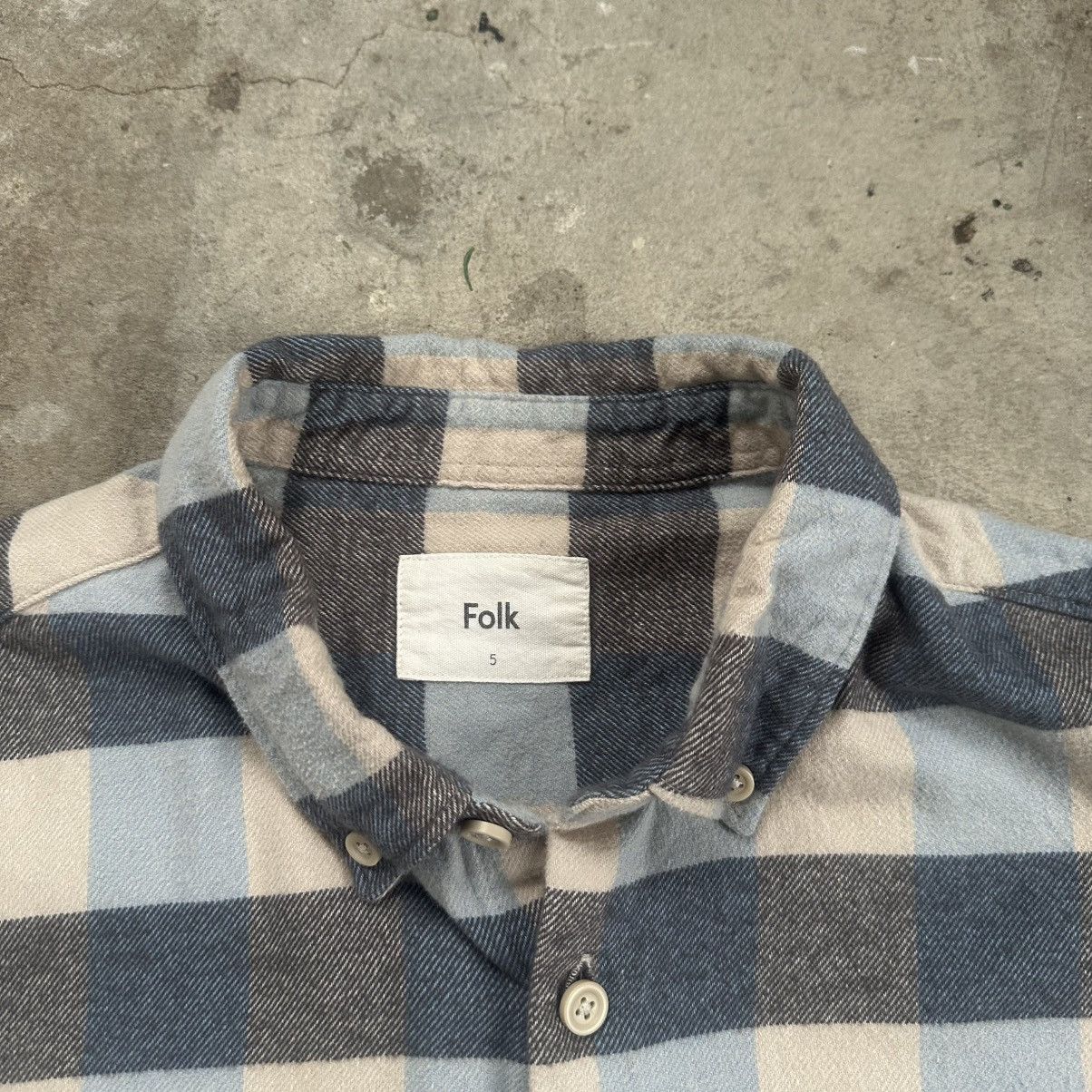Flannel Folk flannel shirt size XL Size US XL / EU 56 / 4 - 3 Thumbnail