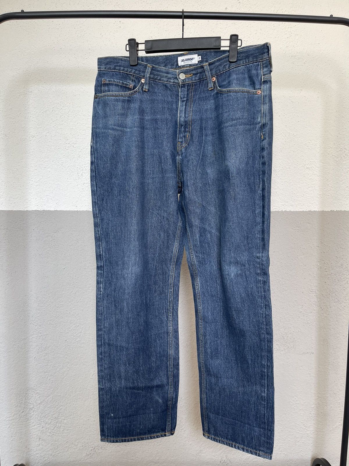 Xlarge XLarge Ape Embroidered Jeans Size US 36 / EU 52 - 2 Thumbnail