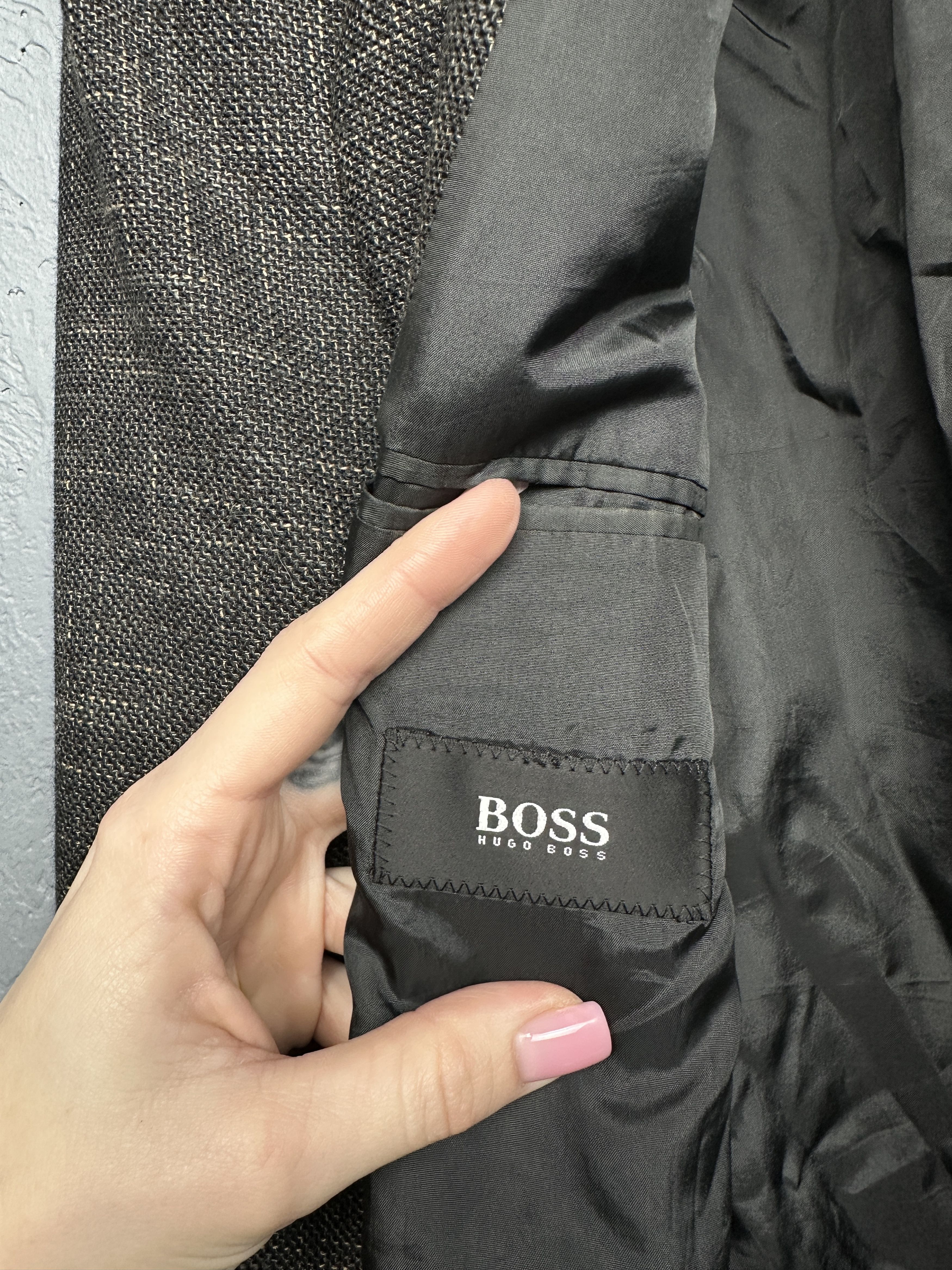 Hugo Boss Hugo Boss Vintage Mens Wool Blazer Jacket 3 buttons Size US XL / EU 56 / 4 - 5 Thumbnail