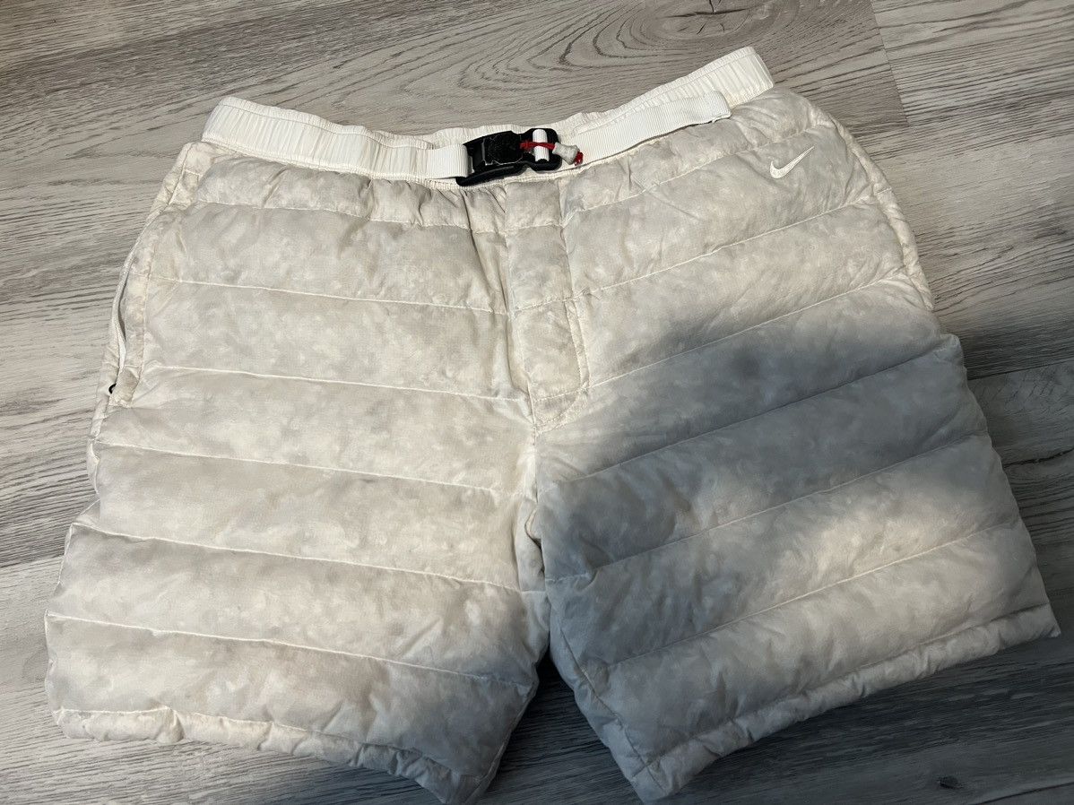 Nike × Tom Sachs Nike x Tom Sachs White Puffer Shorts Sz M Size US 32 / EU 48 - 1 Thumbnail