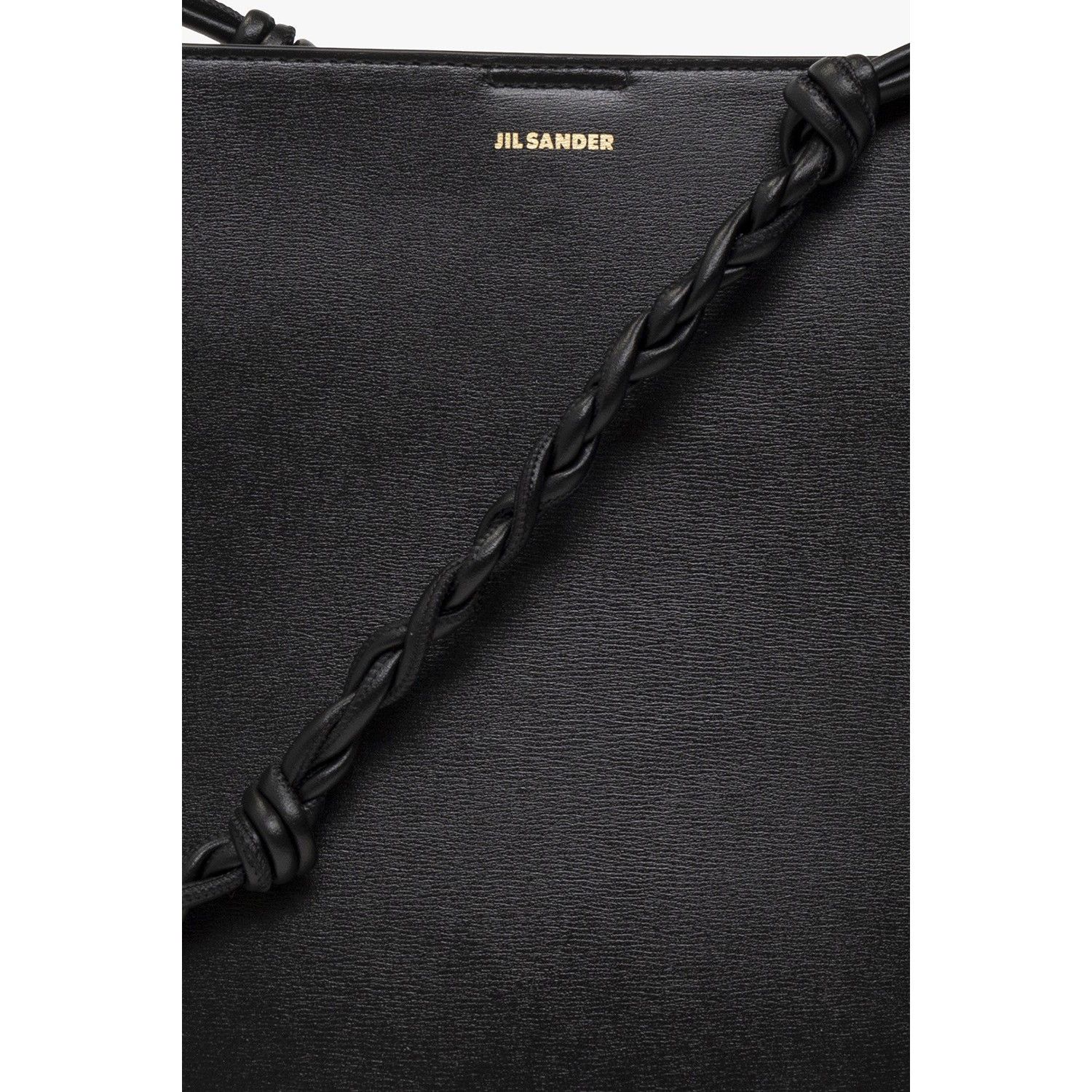 Jil Sander JIL SANDER Tangle Medium Black Leather Shoulder Bag New & Au Size ONE SIZE - 5 Thumbnail