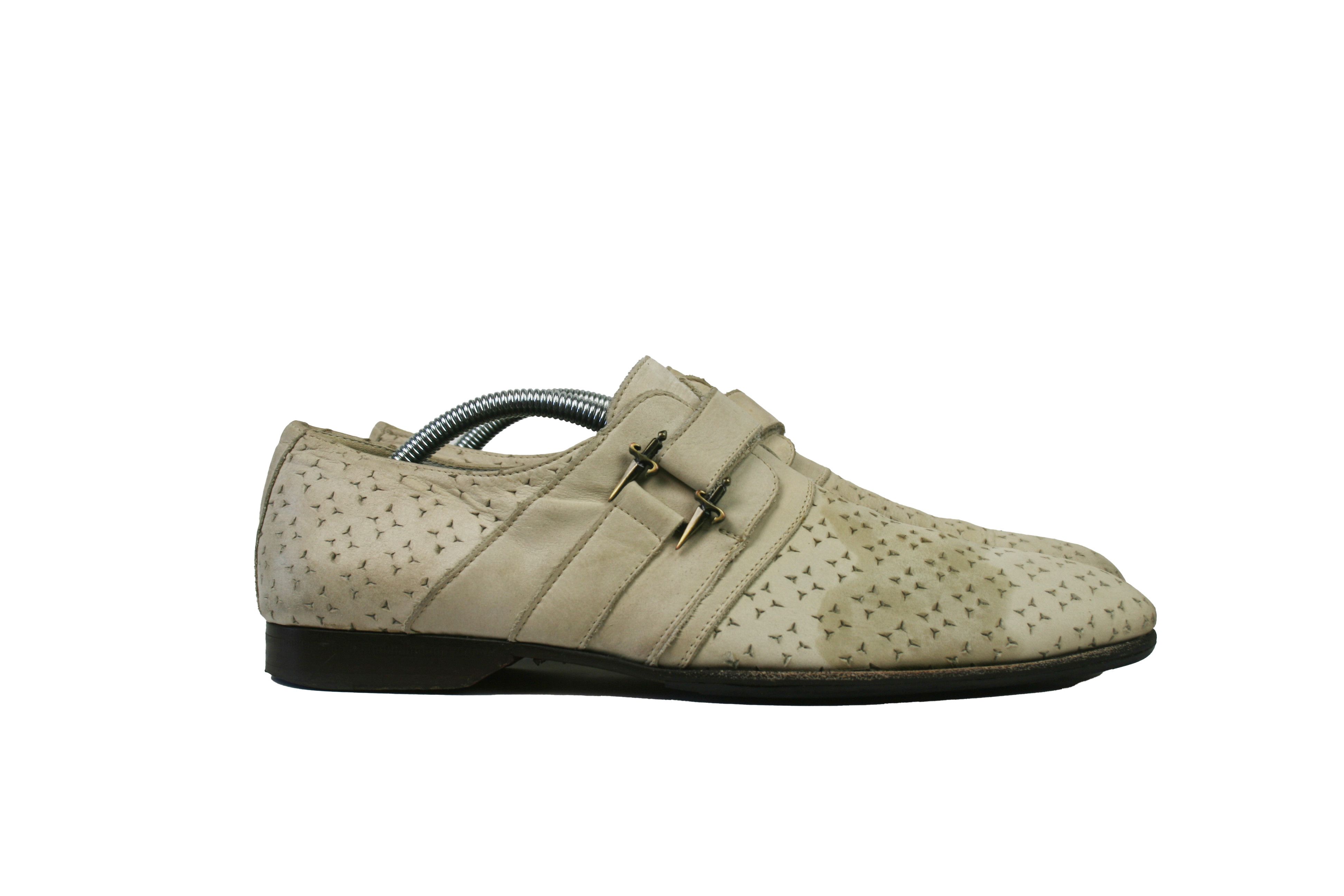 Paciotti 00S Avant Garde Leather Low Derby Vintage Size US 8.5 / EU 41-42 - 2 Thumbnail