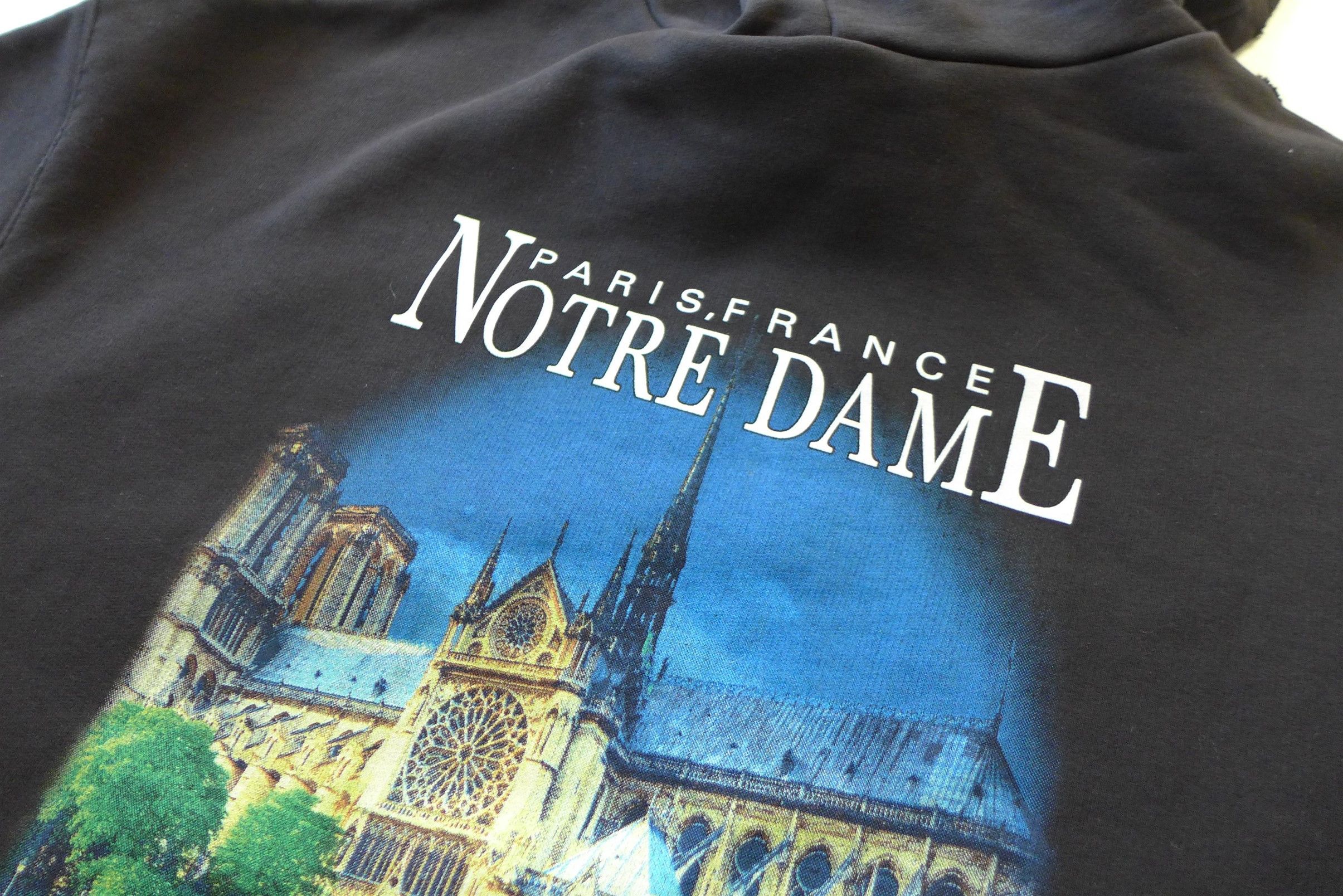 Balenciaga Balenciaga SS21 Sacré Coeur Hoodie - Black Cotton Size US M / EU 48-50 / 2 - 8 Thumbnail