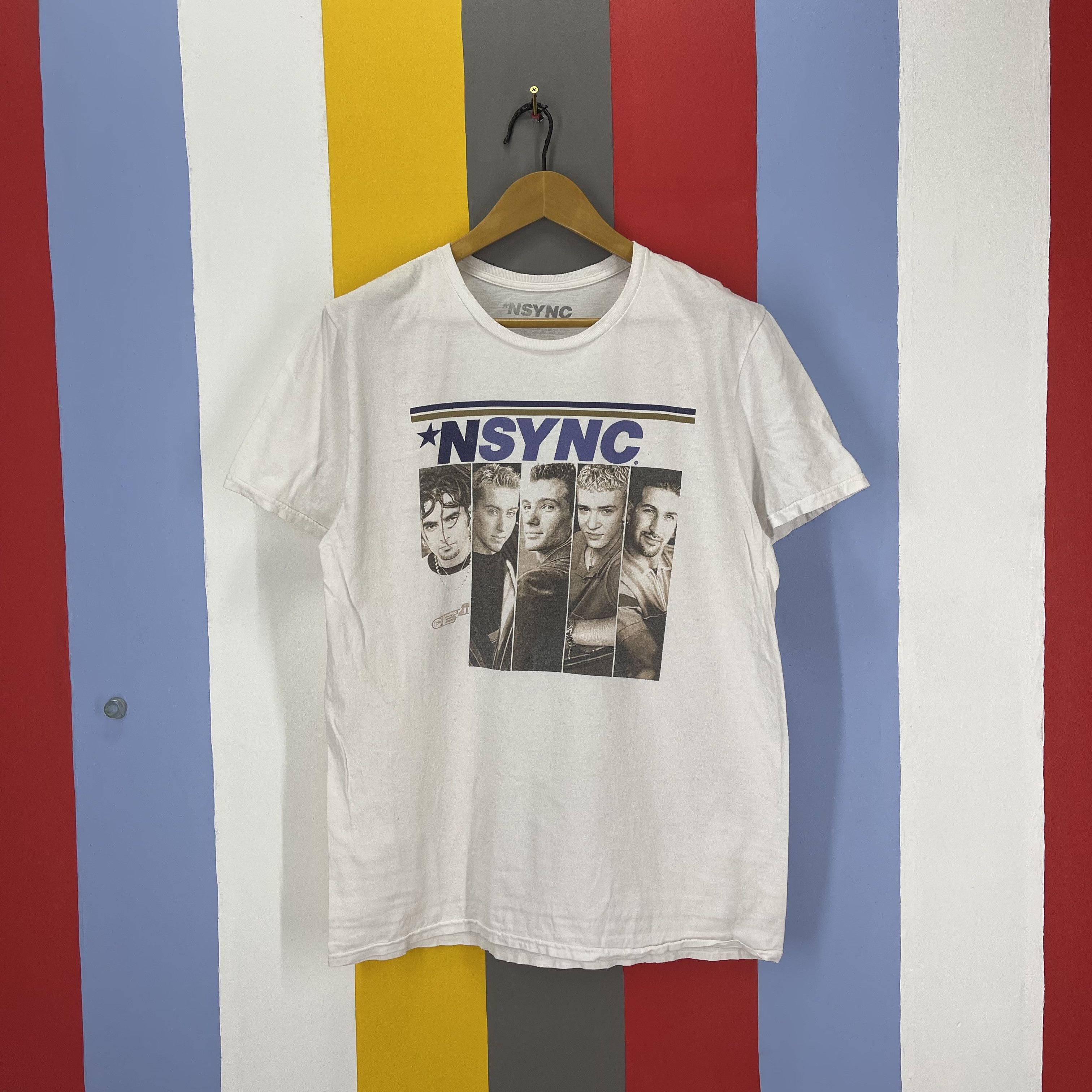 Band Tees NSYNC Crew Neck T Shirt #1304/AS Size US L / EU 52-54 / 3 - 1 Thumbnail